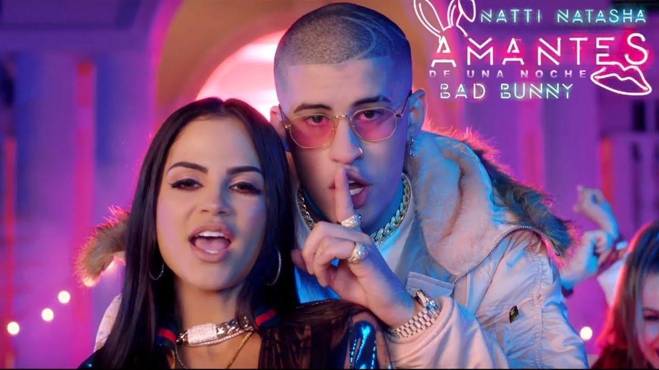 1280x720 Natti Natasha ❌ Bad Bunny de Una Noche Official Video, Desktop