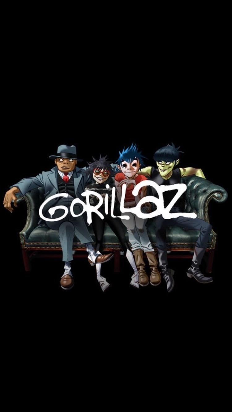 750x1340 Gorillaz iPhone Wallpaper Free Gorillaz iPhone Background, Phone