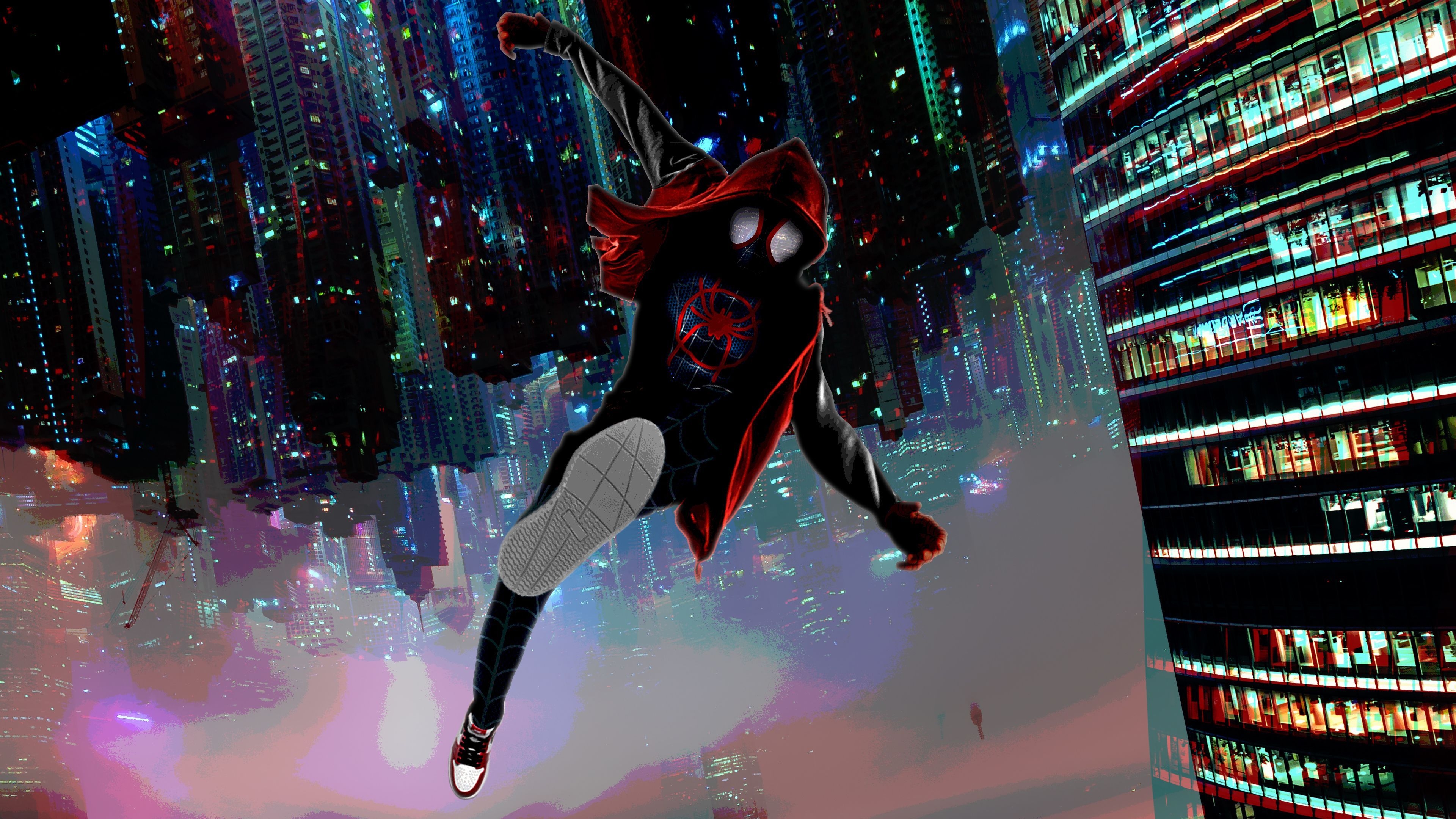 3840x2160 Spiderman Miles Morales Arts 4k superheroes wallpaper, spiderman wallpaper, spiderman into the spider verse wall. Spiderman art, Art wallpaper, Movie wallpaper, Desktop