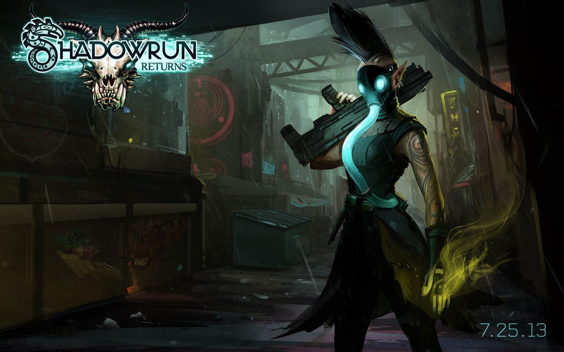 1920x1200 Harebrained Schemes. Shadowrun Returns Fan Kit, Desktop