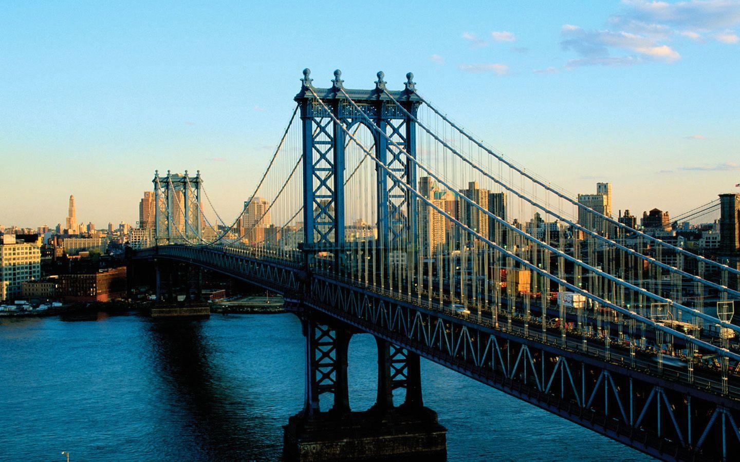 1440x900 Manhattan Bridge United States Wallpaper, Desktop