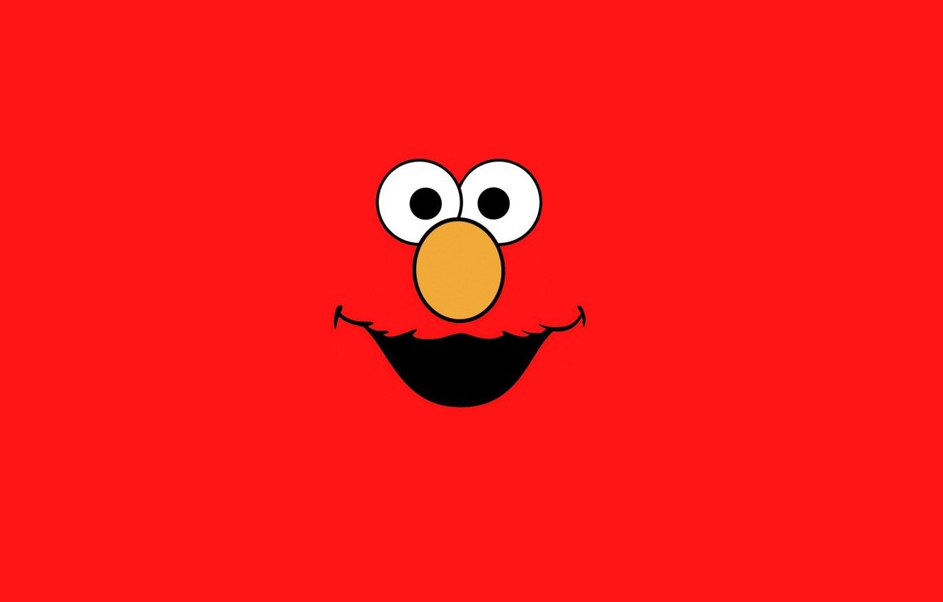 1340x850 Wallpaper doll, Sesame Street, red monster, Elmo image for desktop, section разное, Desktop