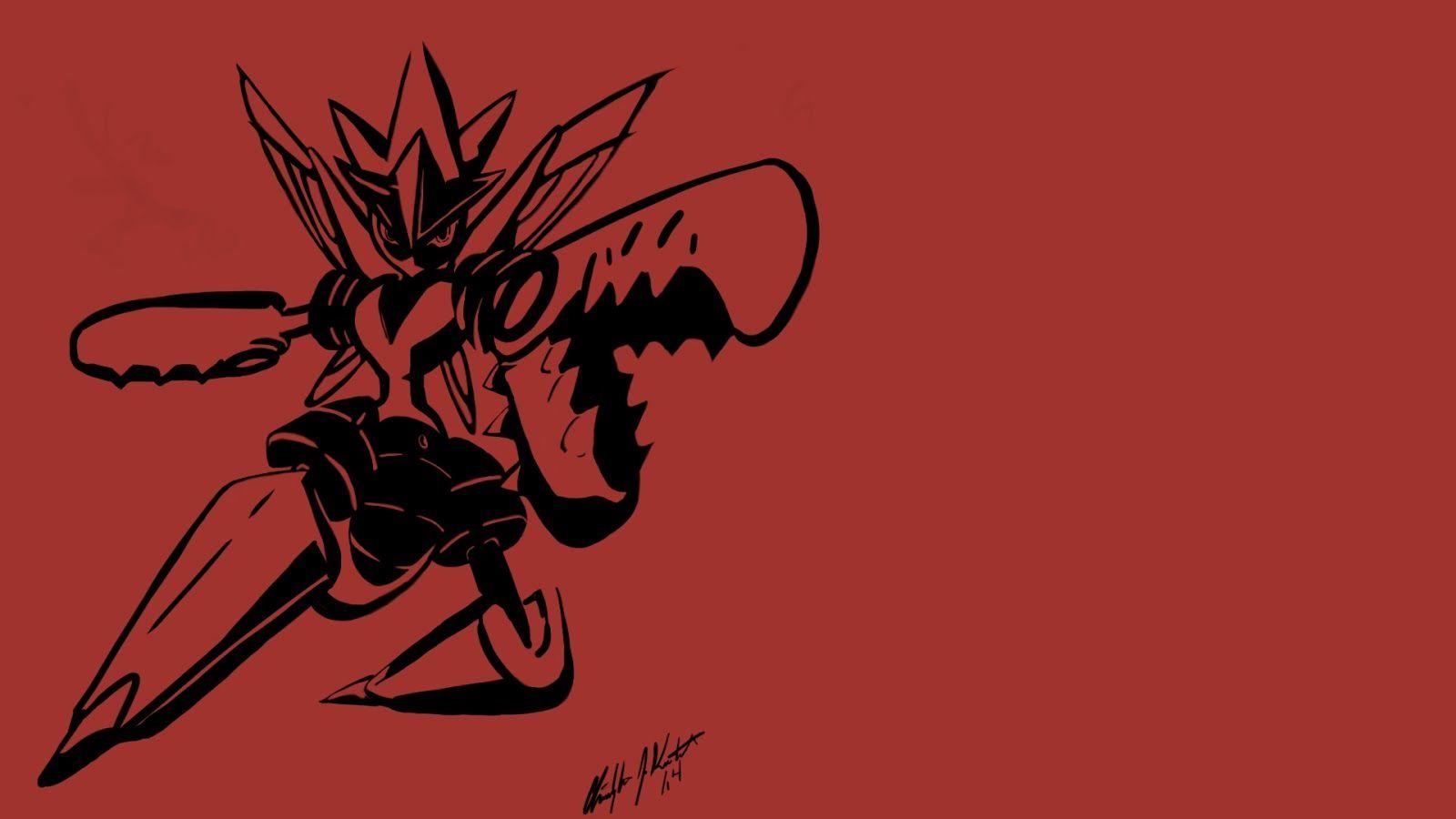 1600x900 Wallpaper: Scizor Wallpaper, Desktop