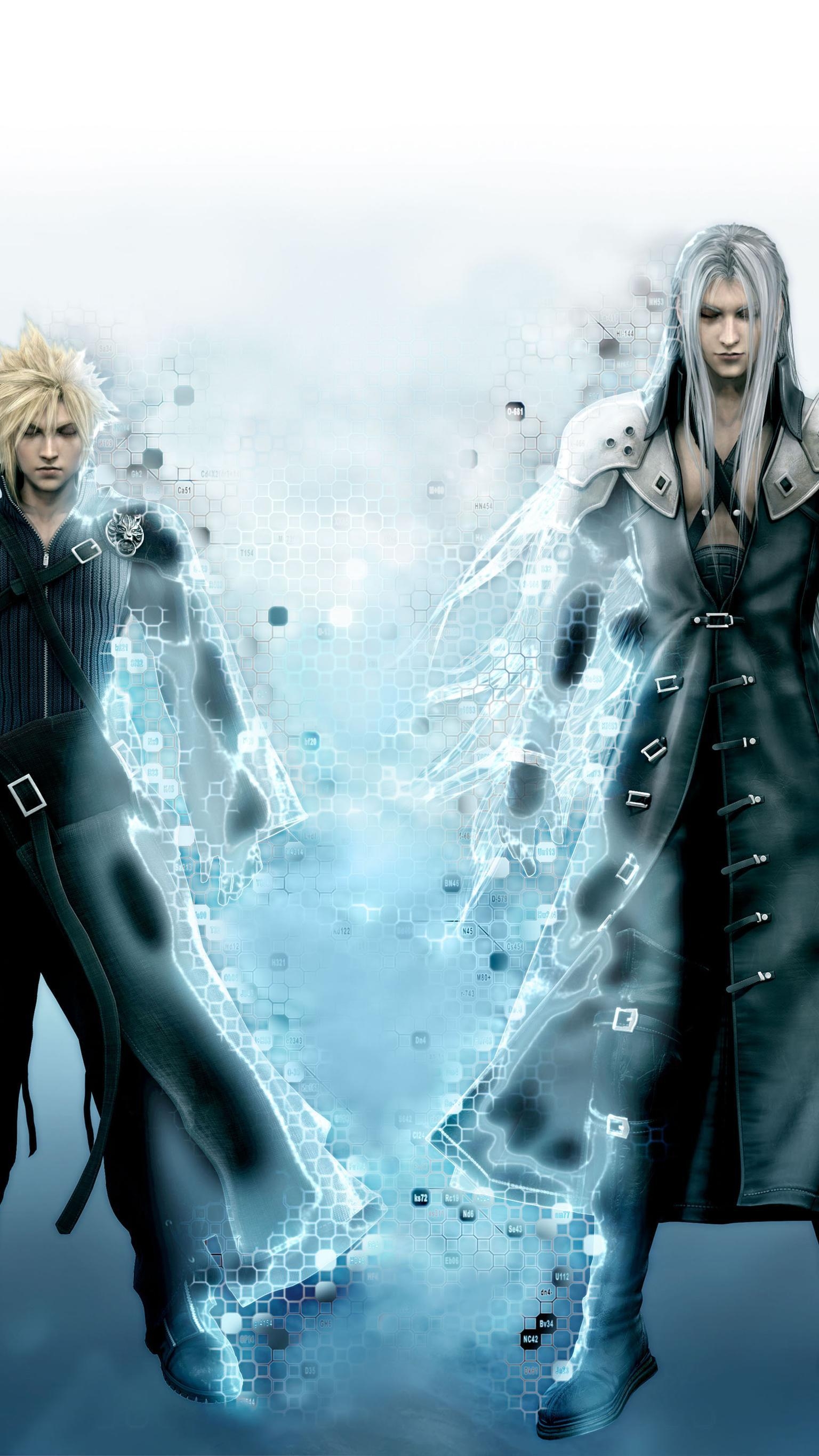 1540x2740 Final Fantasy VII: Advent Children (2005) Phone Wallpaper, Phone