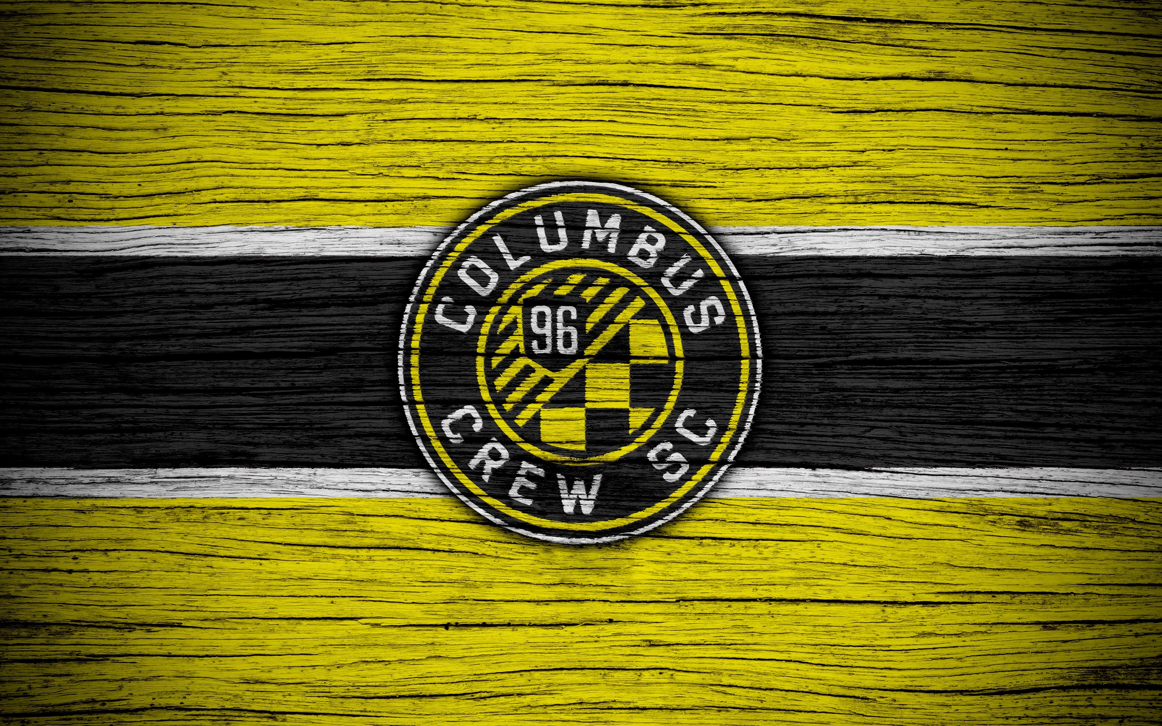 3840x2400 Logo, Emblem, Columbus Crew SC, MLS, Soccer wallpaper and background, Desktop