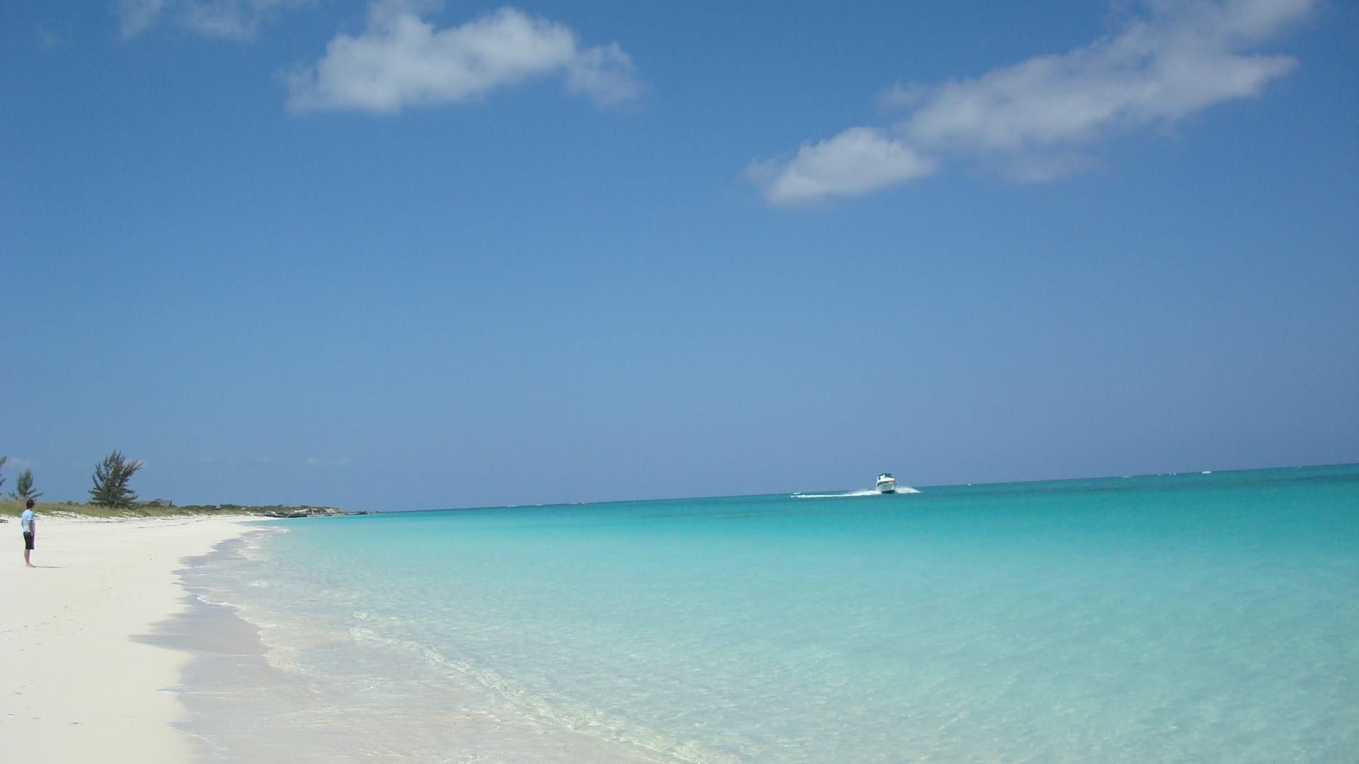 1920x1080 Turks and caicos islands beaches boats.hdwallsbox.com, Desktop