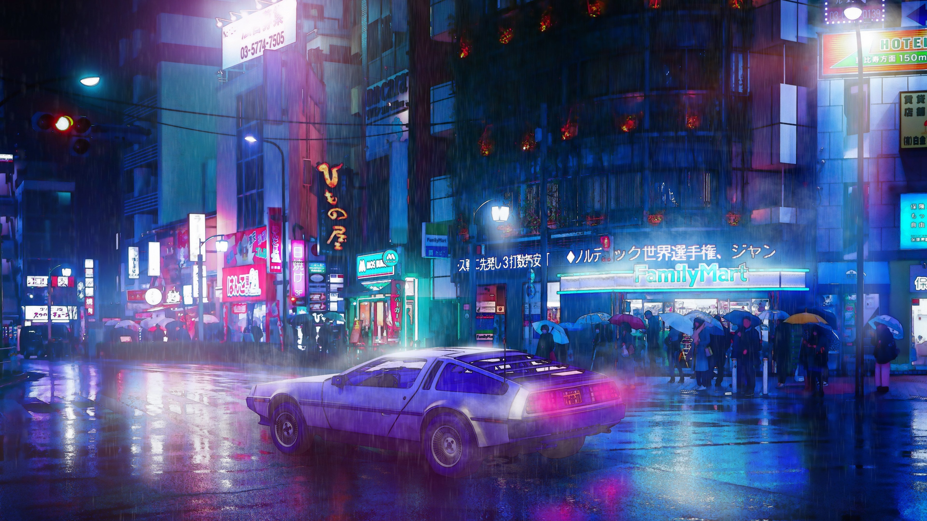 3840x2160 Wallpaper 4k My Cyberpunk Ride 4k Wallpaper, 5k Wallpaper, Desktop