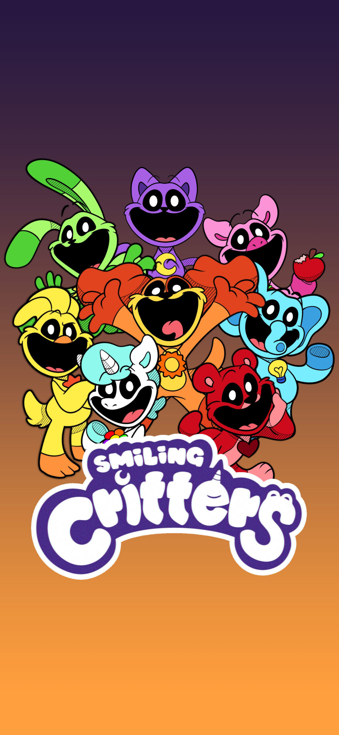 1190x2560 Poppy Playtime Smiling Critters, Phone