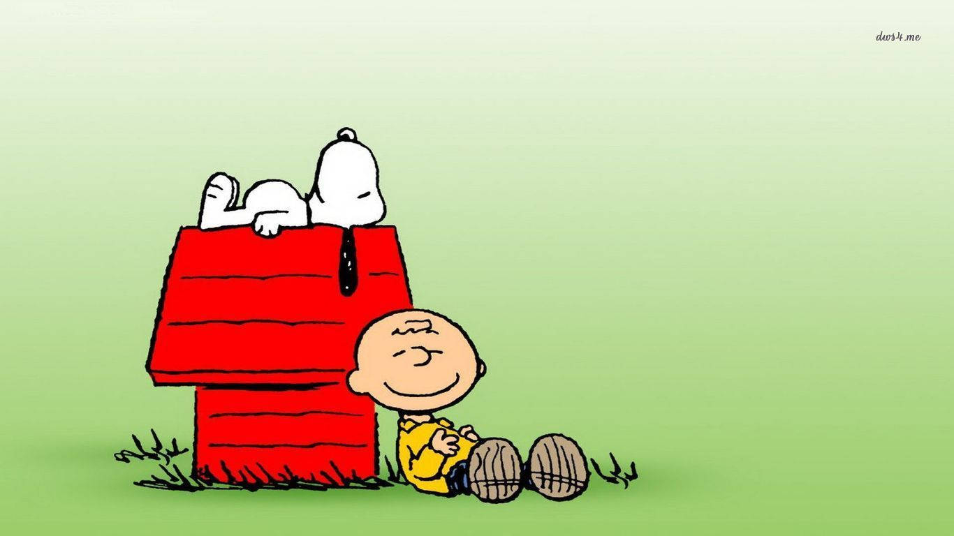 1370x770 Snoopy Background, Desktop