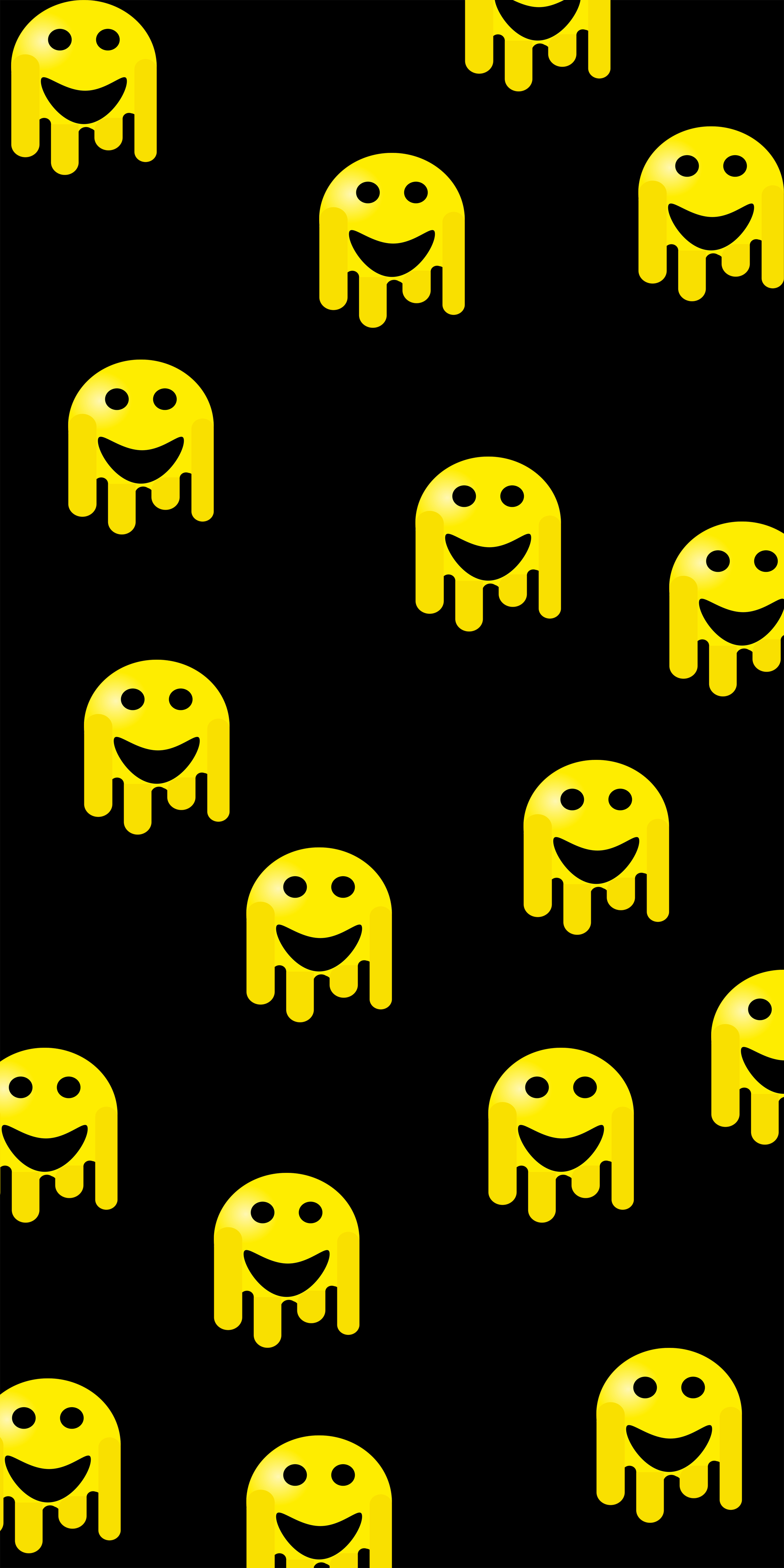 1980x3960 Indie wallpaper smiley face, Phone