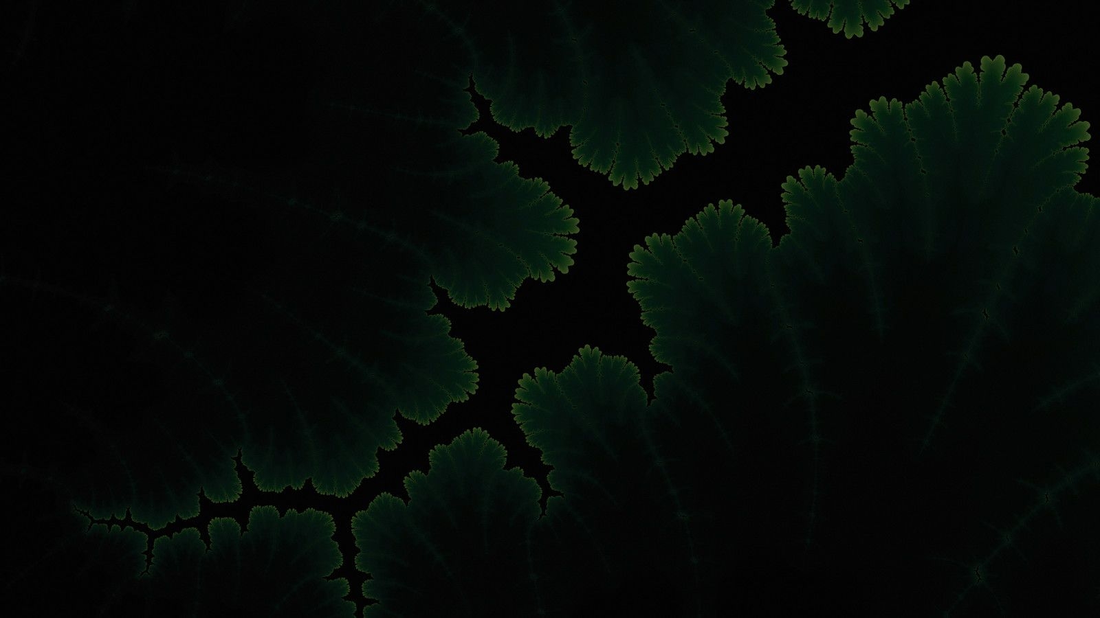 1600x900 Green Plants Dark Amoled  Resolution HD 4k, Desktop