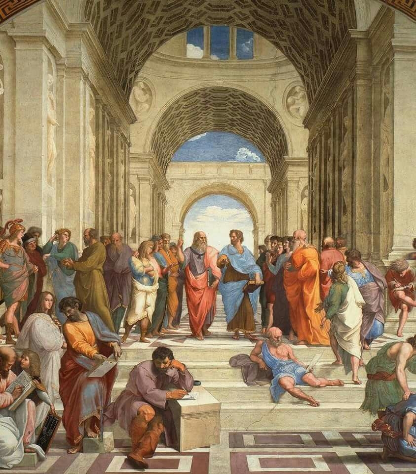 850x960 Raffaelo sanzio, school of athens. História da arte, Artistas, Rafael santi, Phone