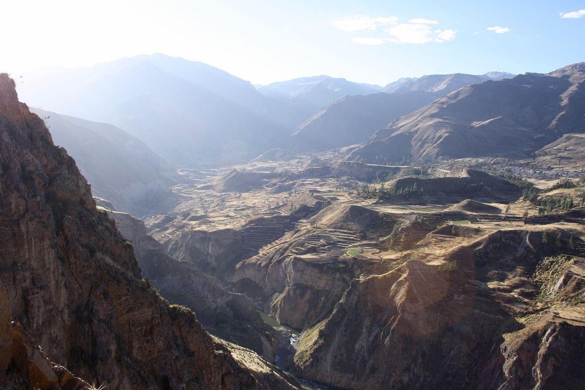 1200x800 Colca Canyon, Peru. At 725 feet deep, Colca is more than twice, Desktop