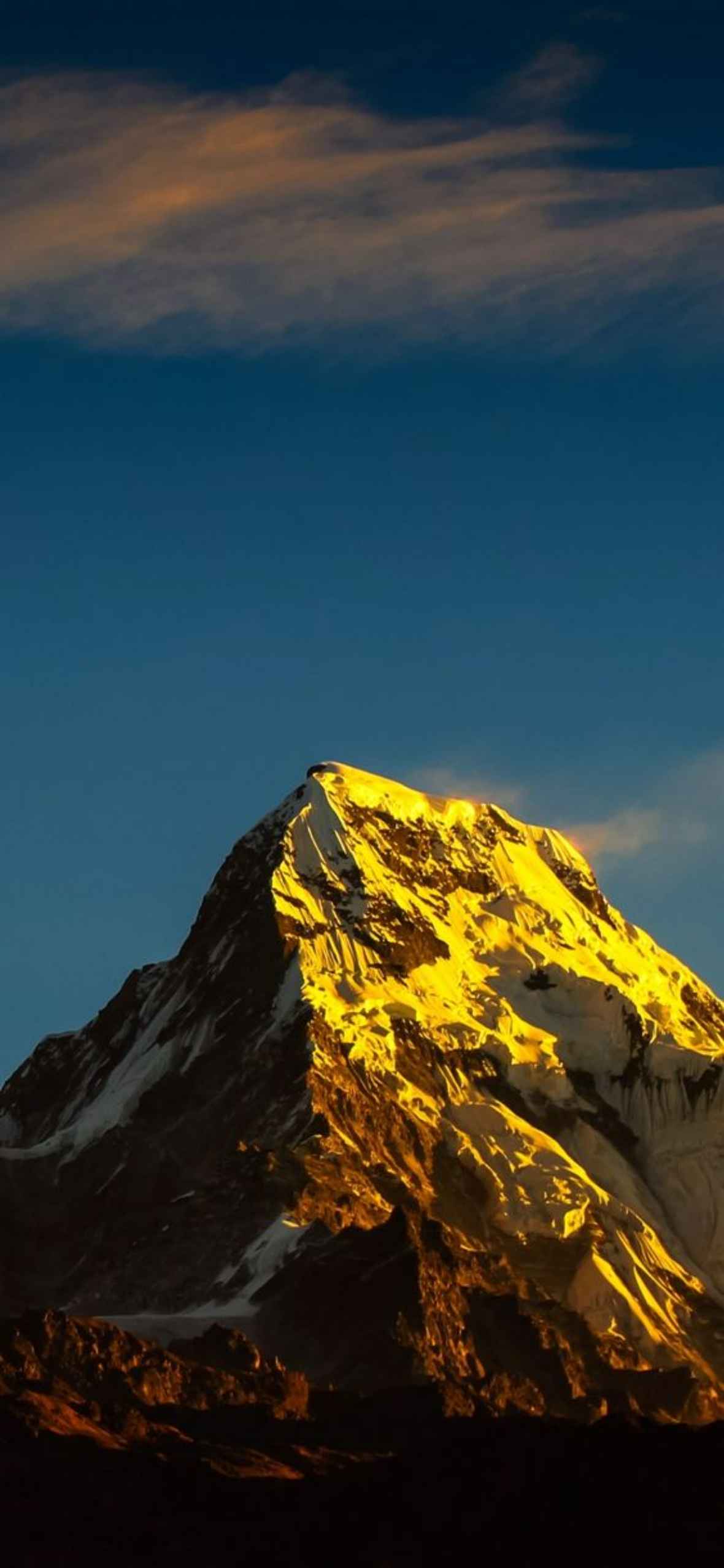1180x2560 Mount Everest iphone Wallpaper, Phone
