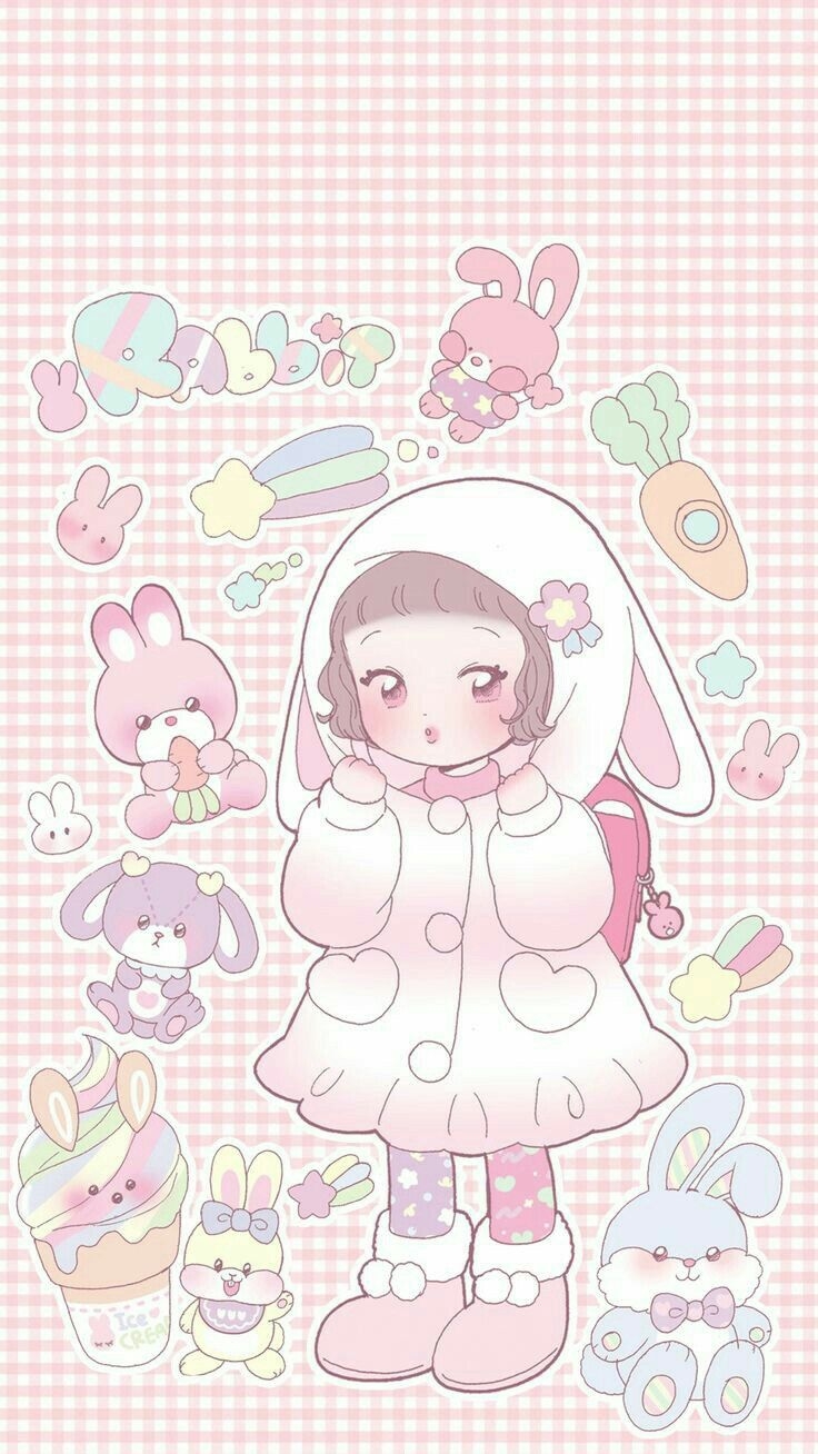 740x1310 Pastel Kawaii Cute Wallpaper For Girls, Phone