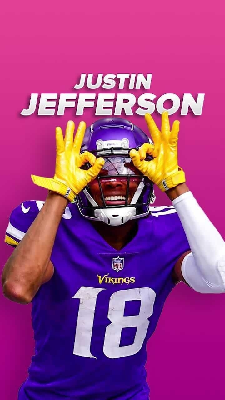 720x1280 Justin Jefferson Background Wallpaper Discover more iphone, jefferson griddy, marr chase, minnesota vikings, net w. Minnesota vikings wallpaper, Jefferson, Justin, Phone