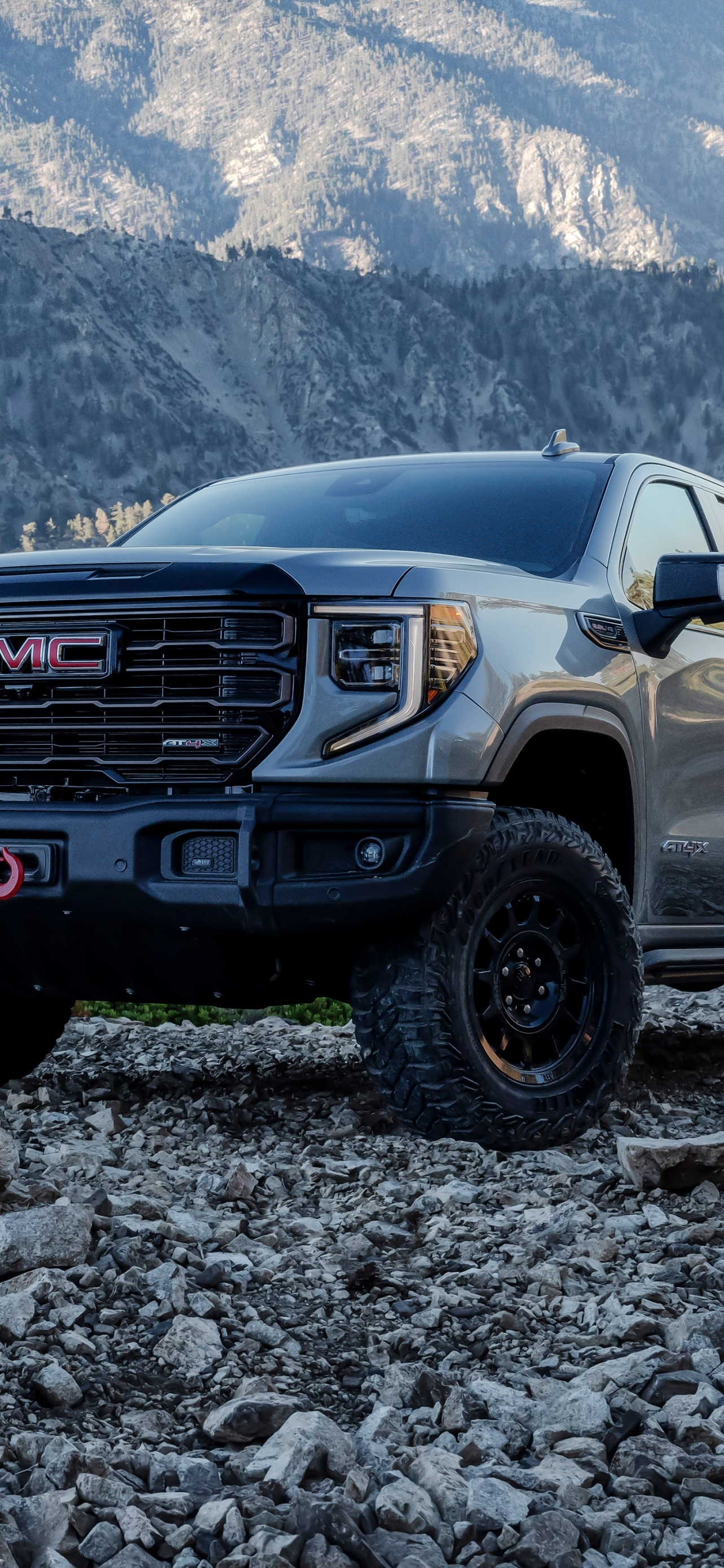 1290x2780 GMC Sierra AT4X Crew Cab AEV Edition Wallpaper 4K, 5K, Cars, Phone