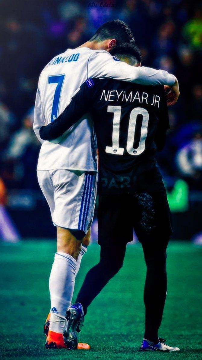 670x1200 Neymar Wallpaper 2018 HD Ronaldo E Neymar, Phone