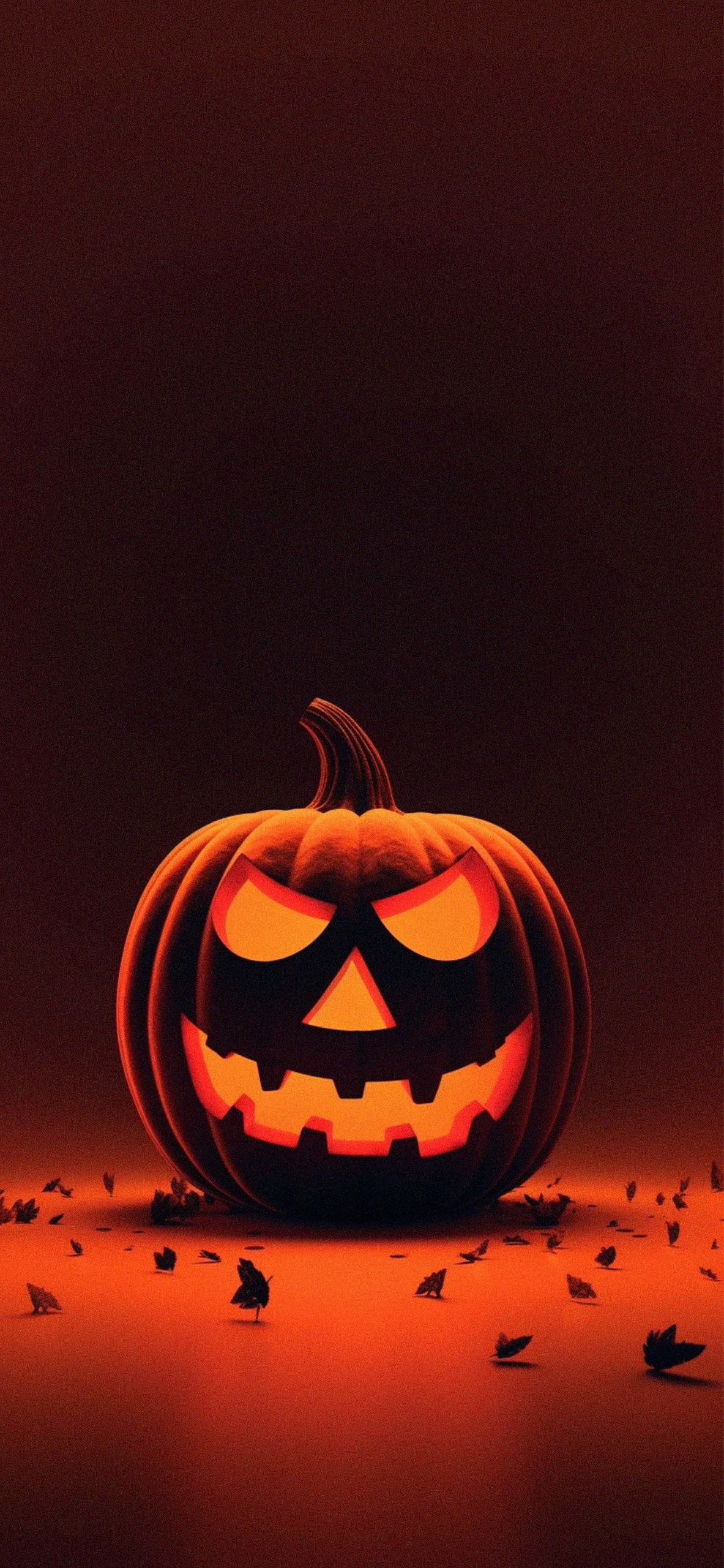 1190x2560 Aesthetic Halloween Minimalist Wallpaper, Phone