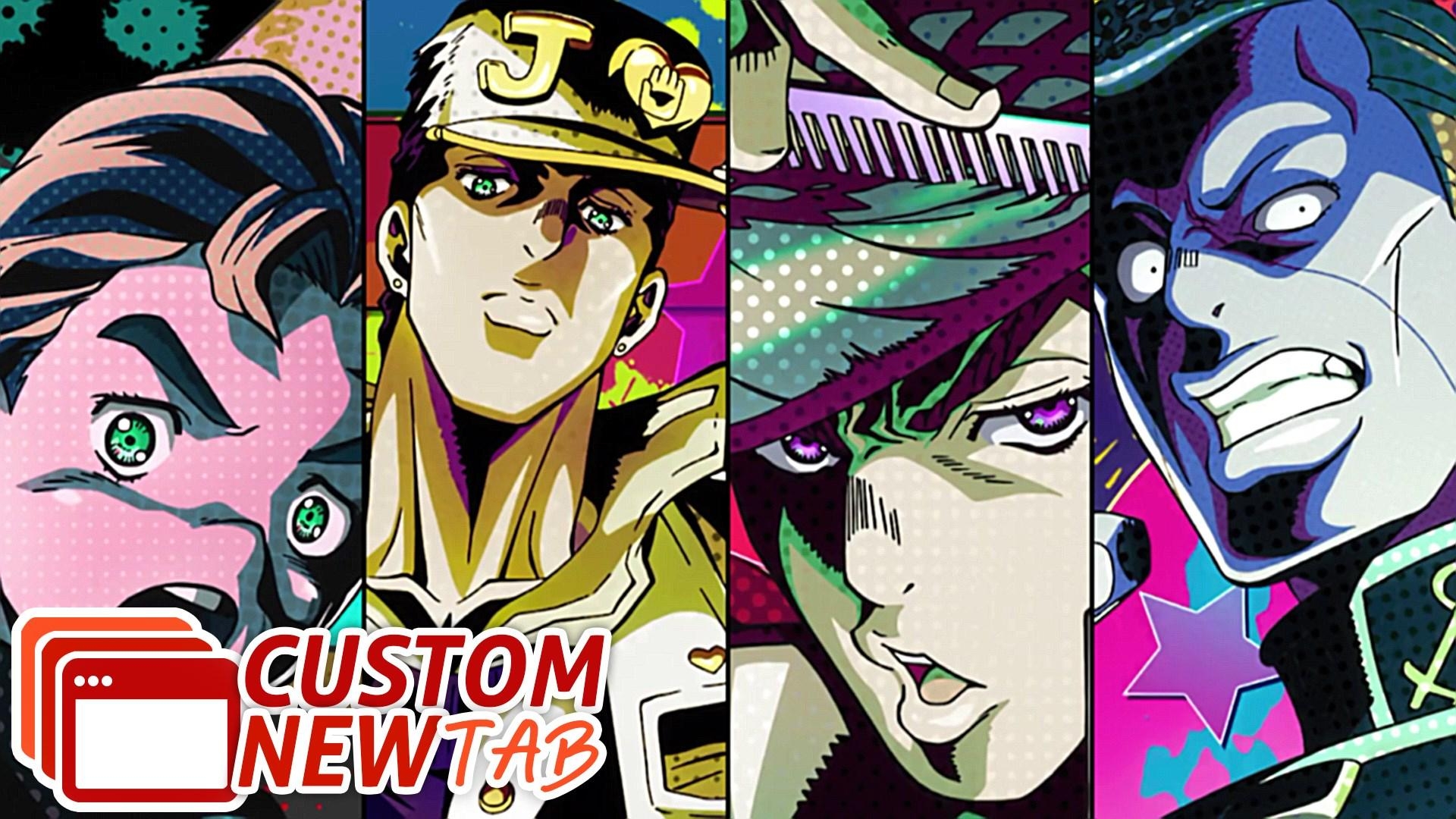 1920x1080 JoJo's Bizarre Adventure Wallpaper New Tab, Desktop
