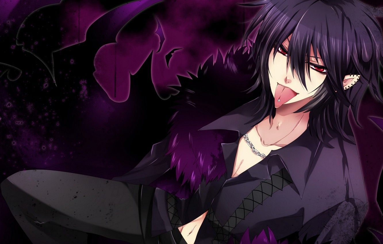 1340x850 Wallpaper look, anime, art, guy image for desktop, section арт, Desktop