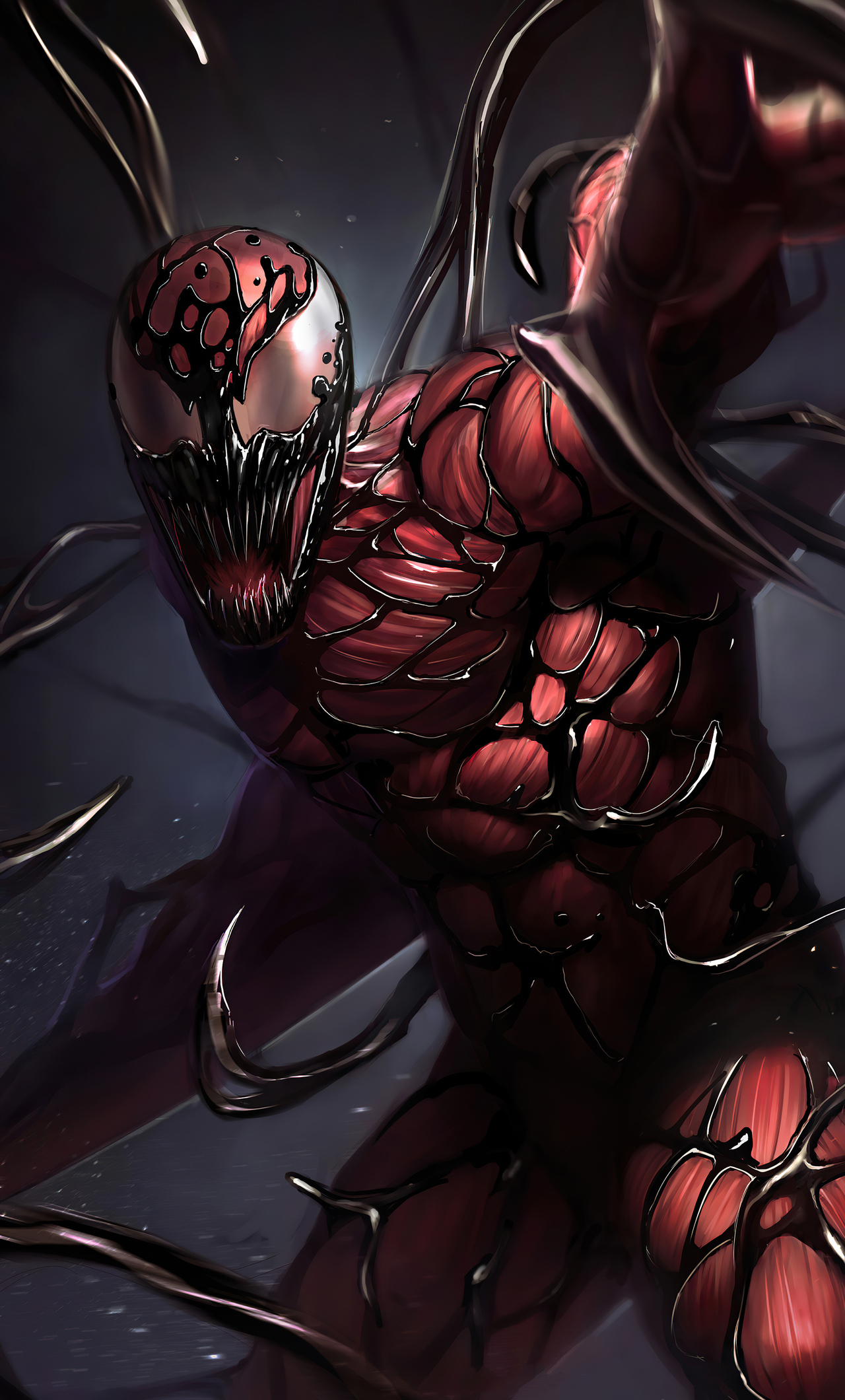 1280x2120 4k Carnage Artwork iPhone HD 4k Wallpaper, Image, Background, Photo and Picture, Phone