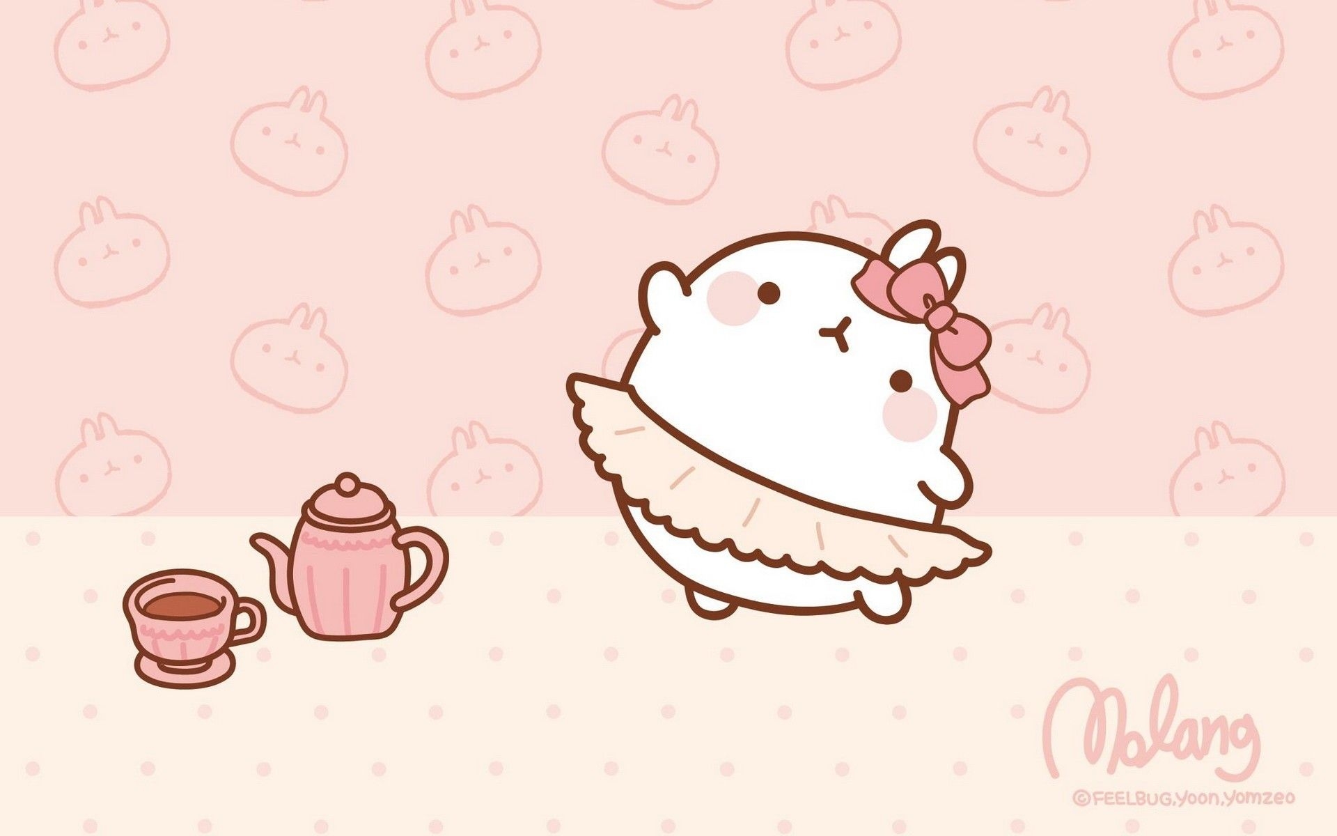 1920x1200 Pusheen Wallpaper for Computer, Desktop