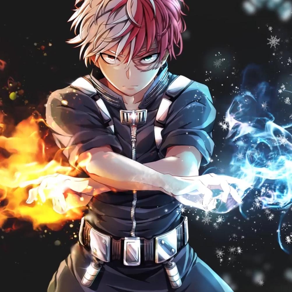 1010x1010 Anime Live Wallpaper No Hero Academia Shoto, Phone