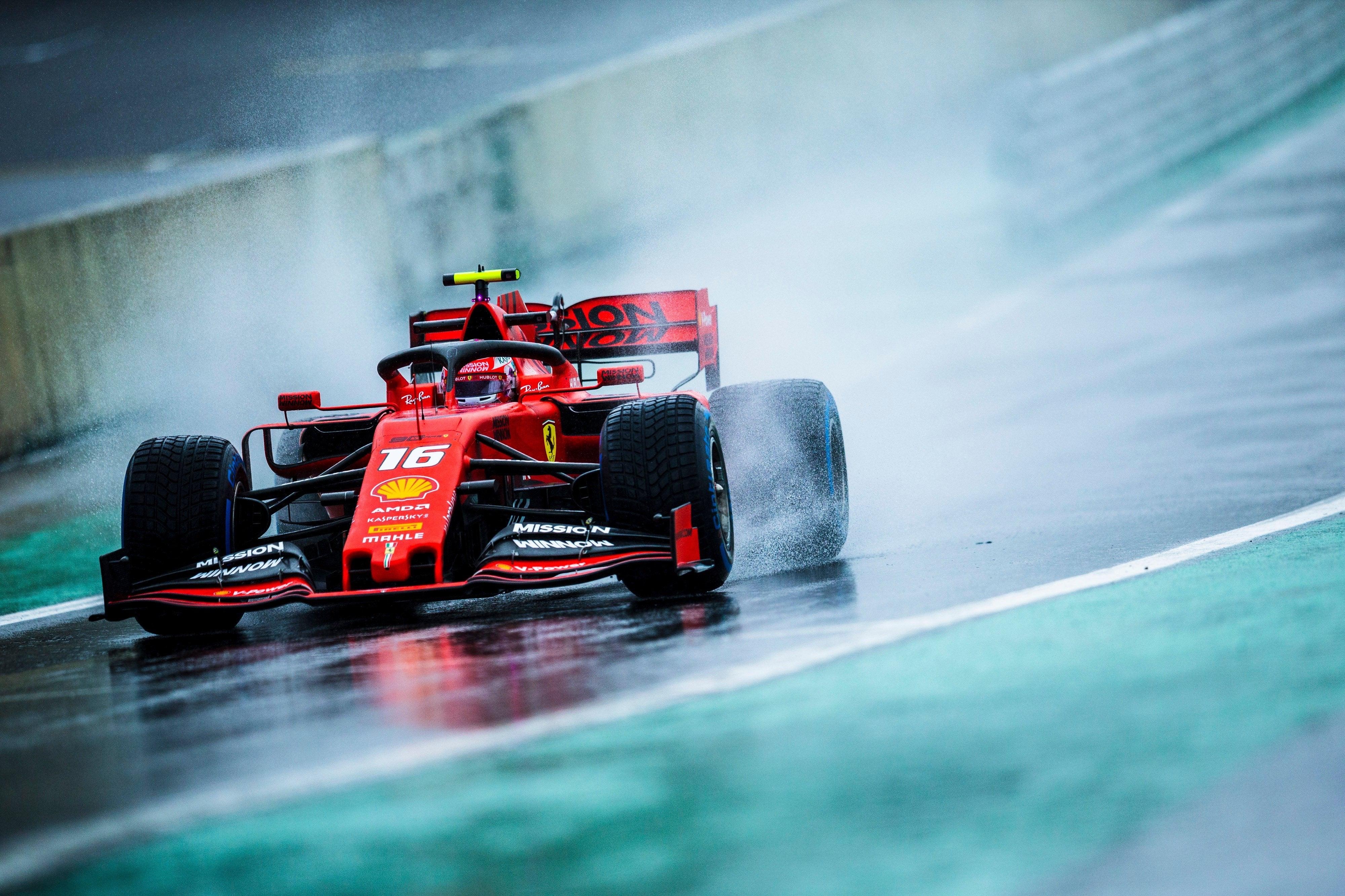 4000x2670 A beautiful picture of Charles Leclerc entering the pit lane during FP1 yesterday (VIA Kym Illman), Desktop