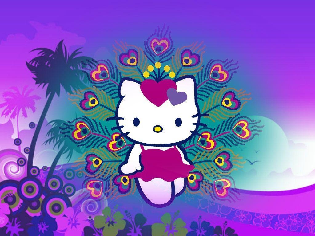 1030x770 Free Purple Hello Kitty Wallpaper 1080p, Desktop