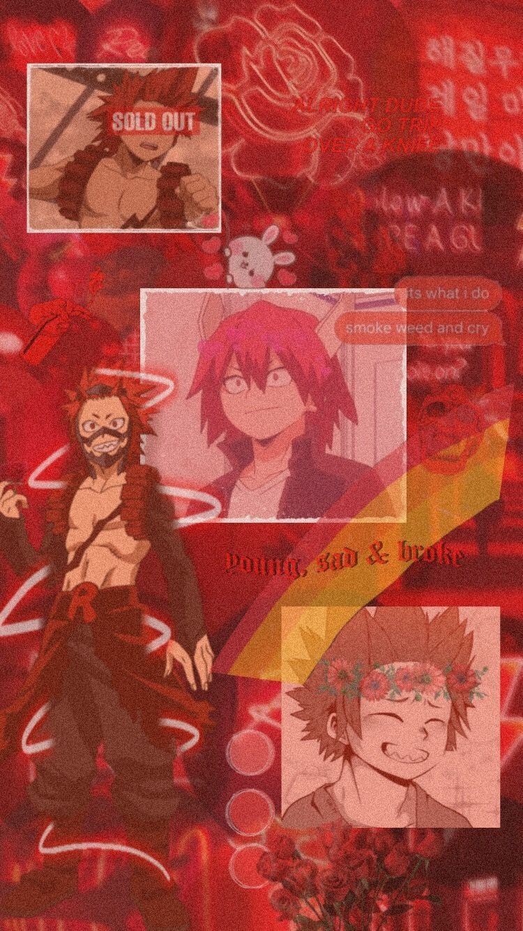 750x1340 Bnha collage kirishima. Anime wallpaper iphone, Hero wallpaper, Anime wallpaper, Phone