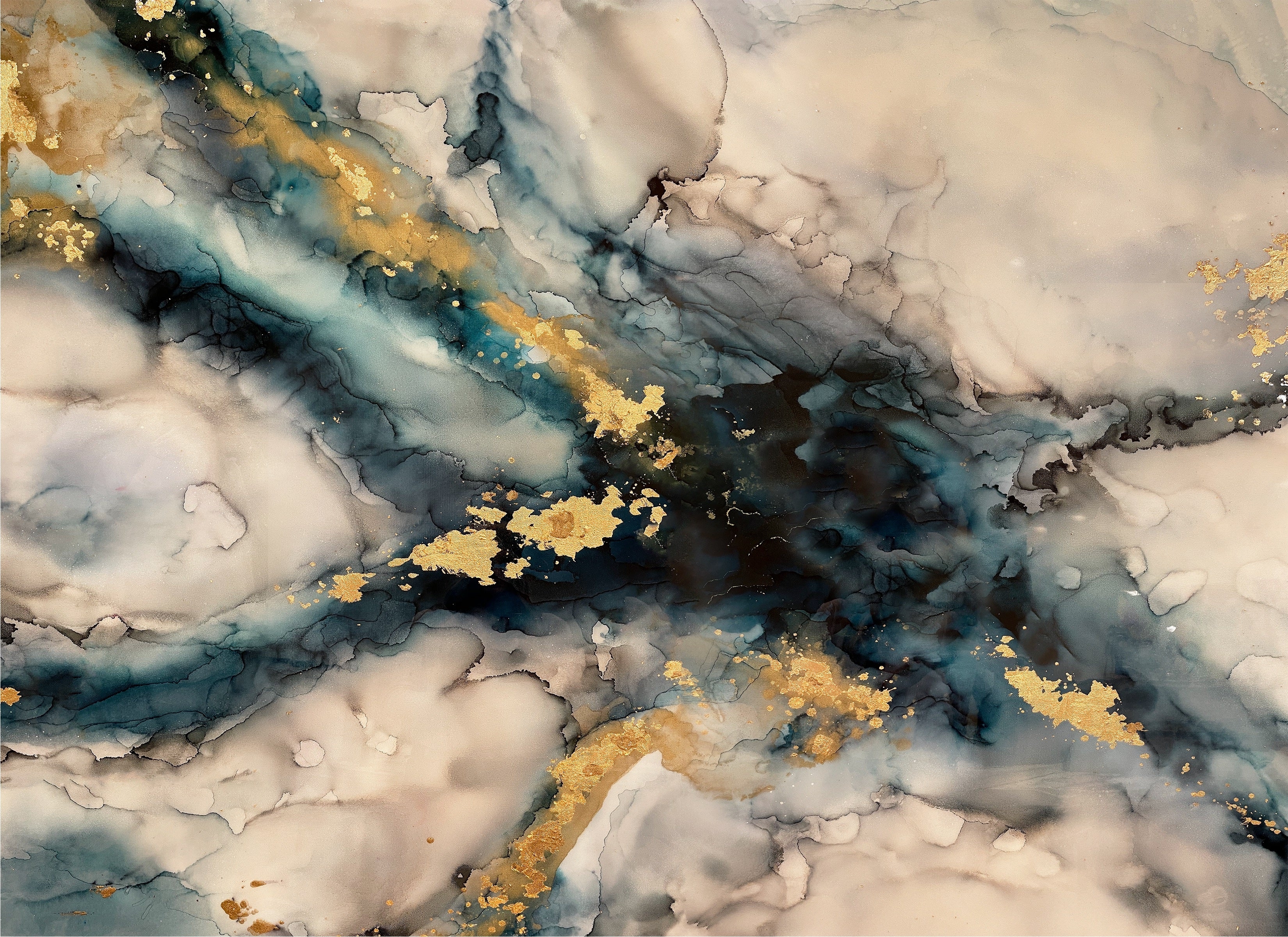 3300x2400 Marine Layer Wallpaper. Navy Teal, Desktop