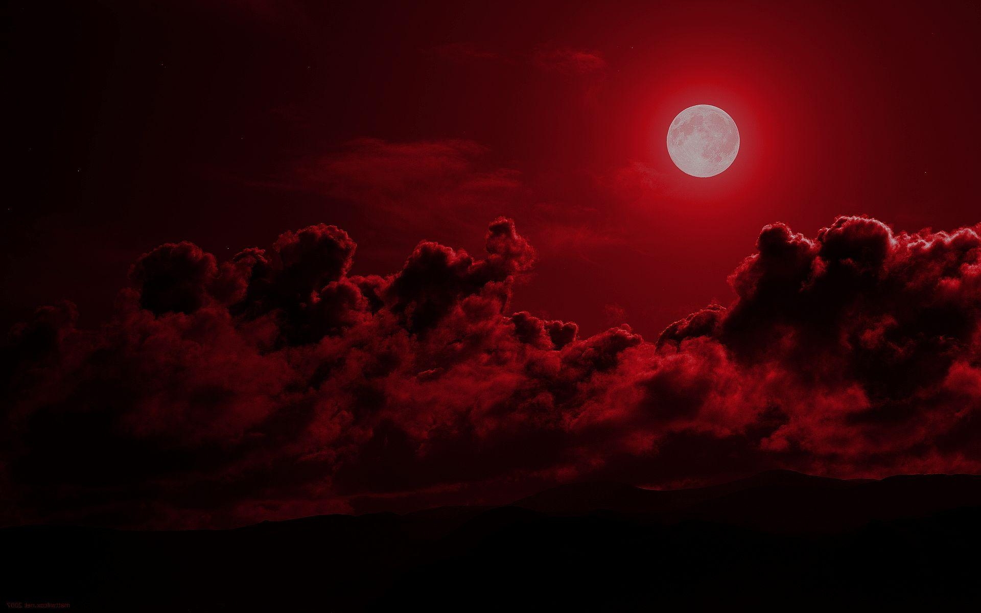 1920x1200 Blue Moon Night Wallpaper, Desktop
