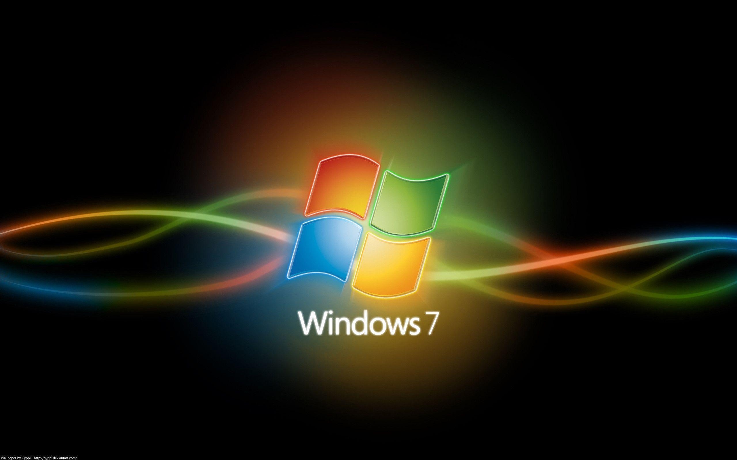 2560x1600 Dark Windows 7 HQ Wallpaper, Desktop