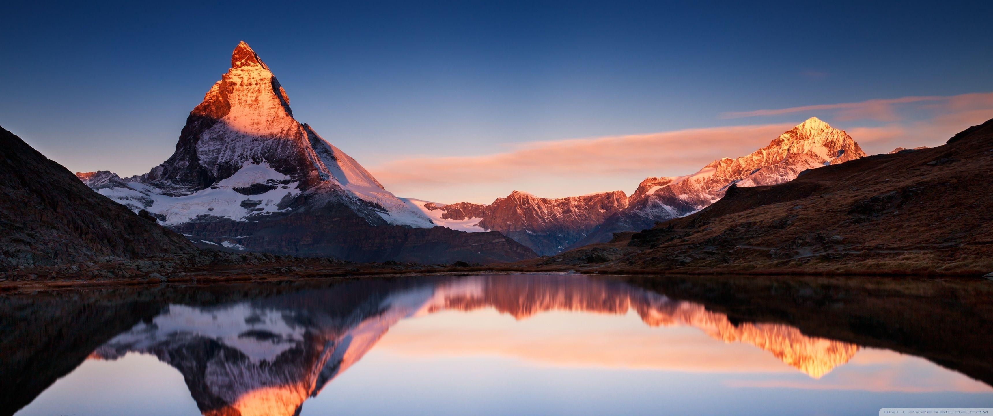 3440x1440 Apple Mountain ❤ 4K HD Desktop Wallpaper for • Wide & Ultra, Dual Screen