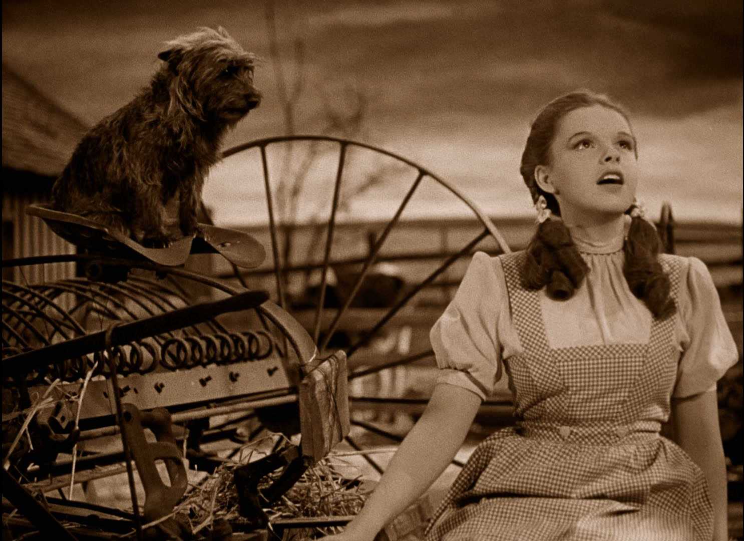 1490x1080 Judy garland over the rainbow, Desktop