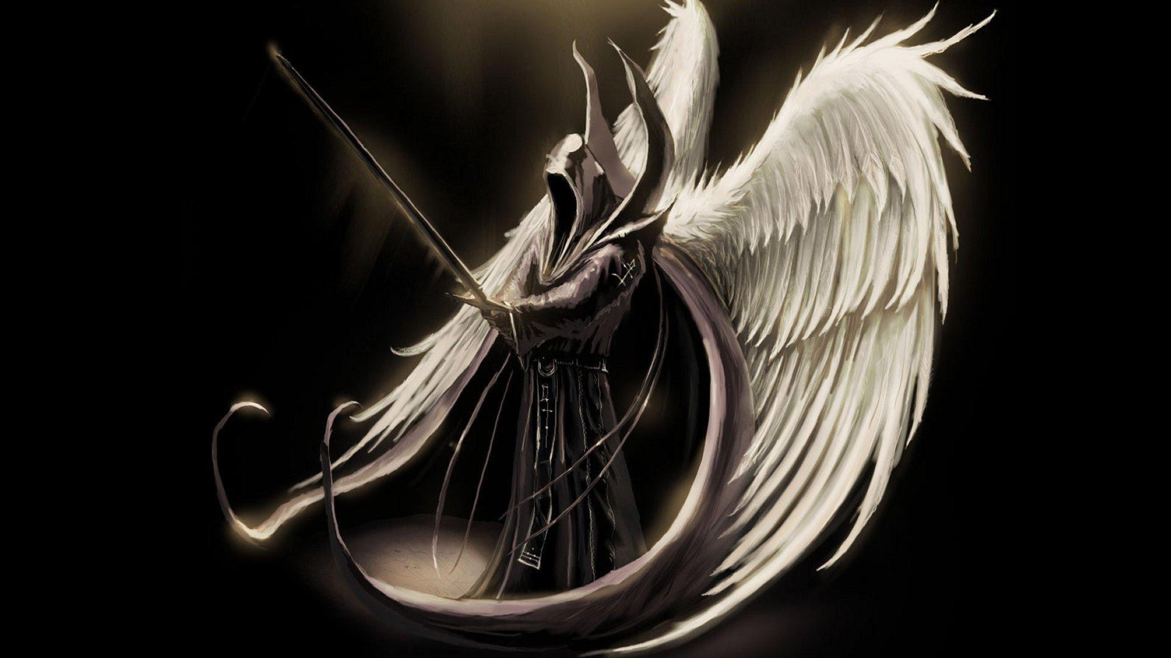 3840x2160 Angel Death Angel of death Fantasy HD Wallpaper, Desktop, Desktop