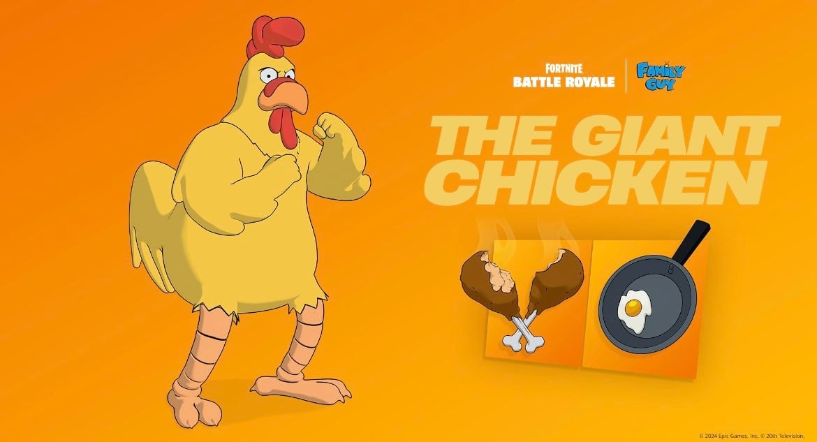 1170x640 The Giant Chicken Fortnite wallpaper, Desktop