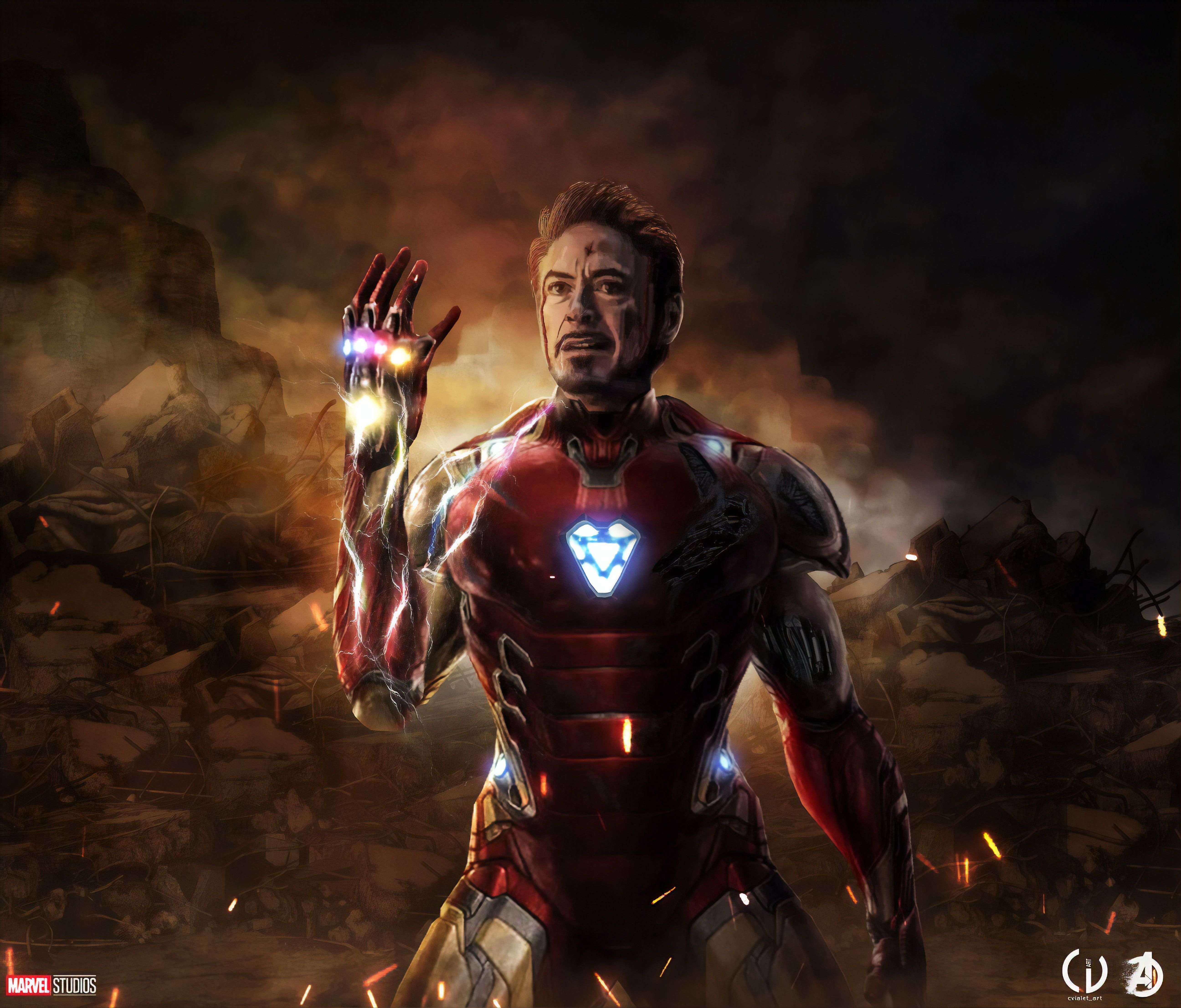 5190x4430 Iron Man Snap Wallpaper Free Iron Man Snap Background, Desktop