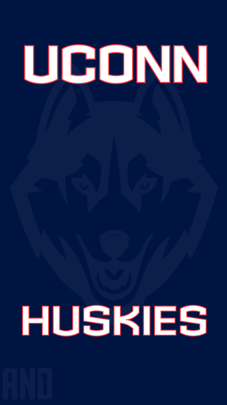 750x1340 Pin By And1 Designs On NCAA IPhone 6 6s Wallpaper. Team Wallpaper, Uconn, Uconn Huskies, Phone