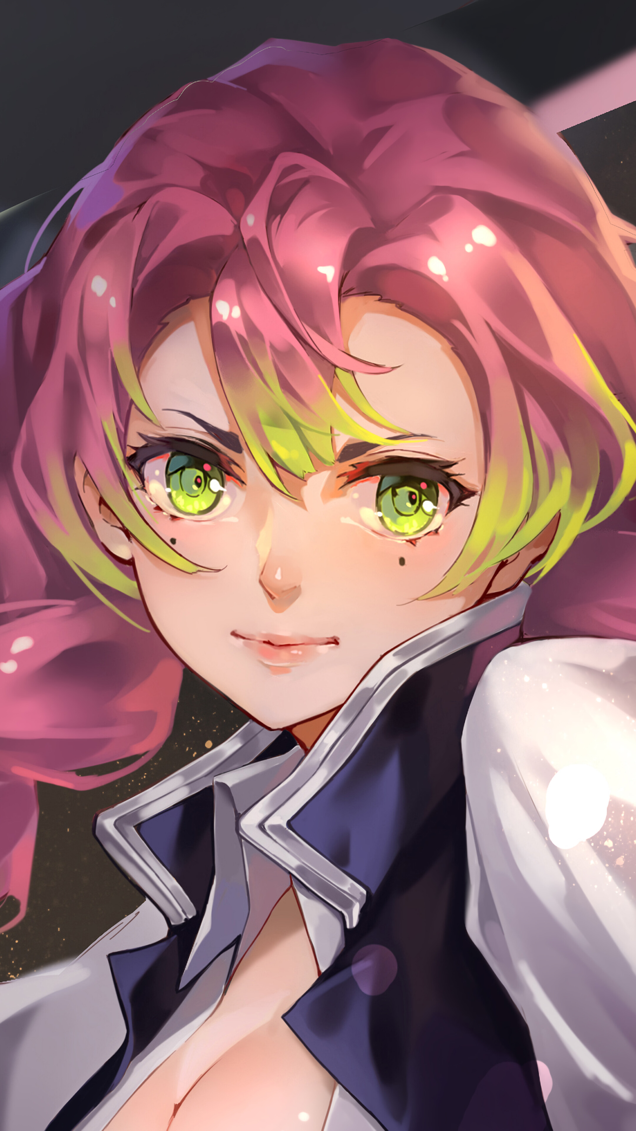 2160x3840 Mitsuri Kanroji, (Kimetsu no Yaiba), Hashira, 4k Gallery HD Wallpaper, Phone