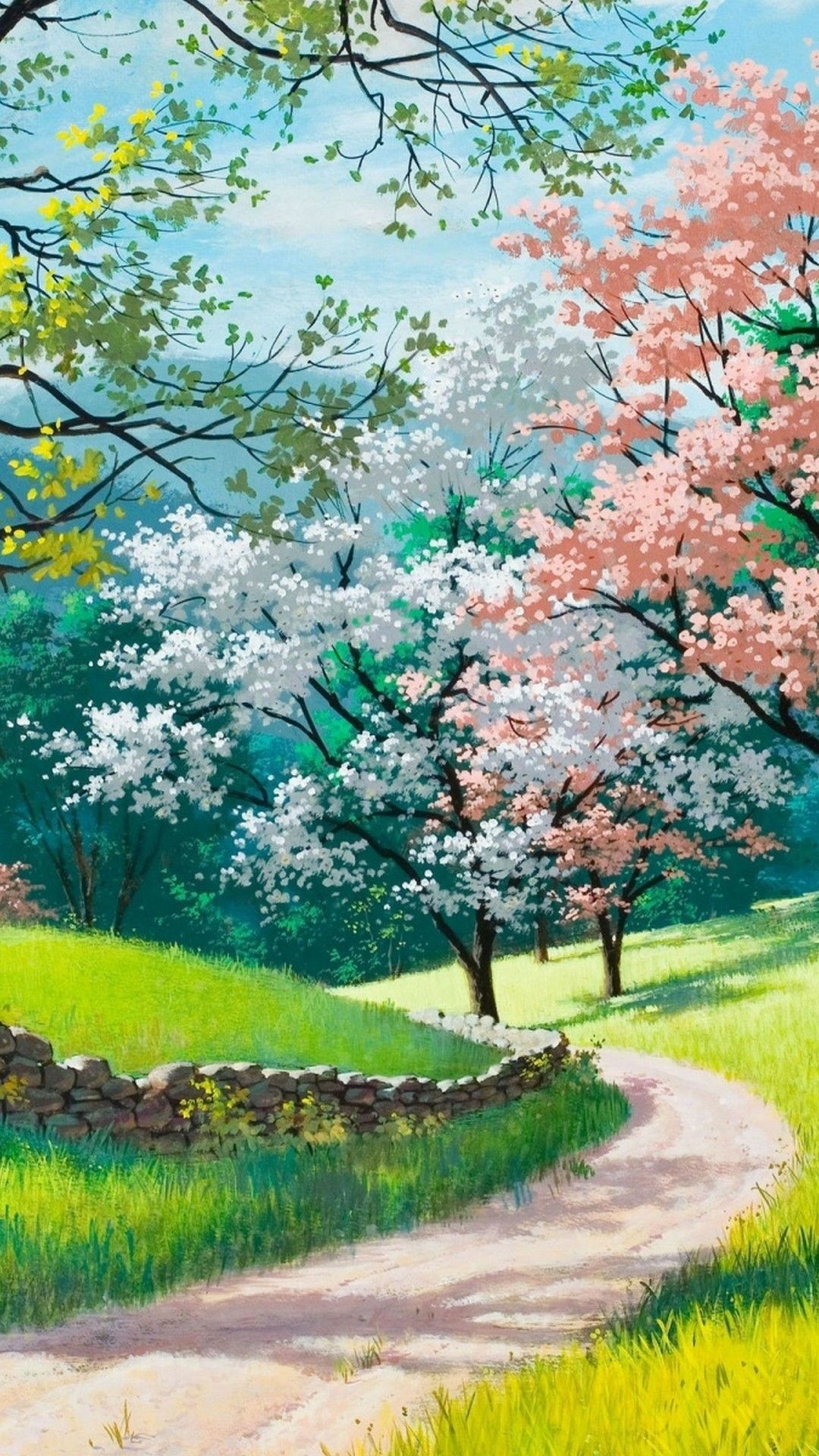 1080x1920 Beautiful Spring Wallpaper For iPhone Wallpaper For Mobile Nature, Phone