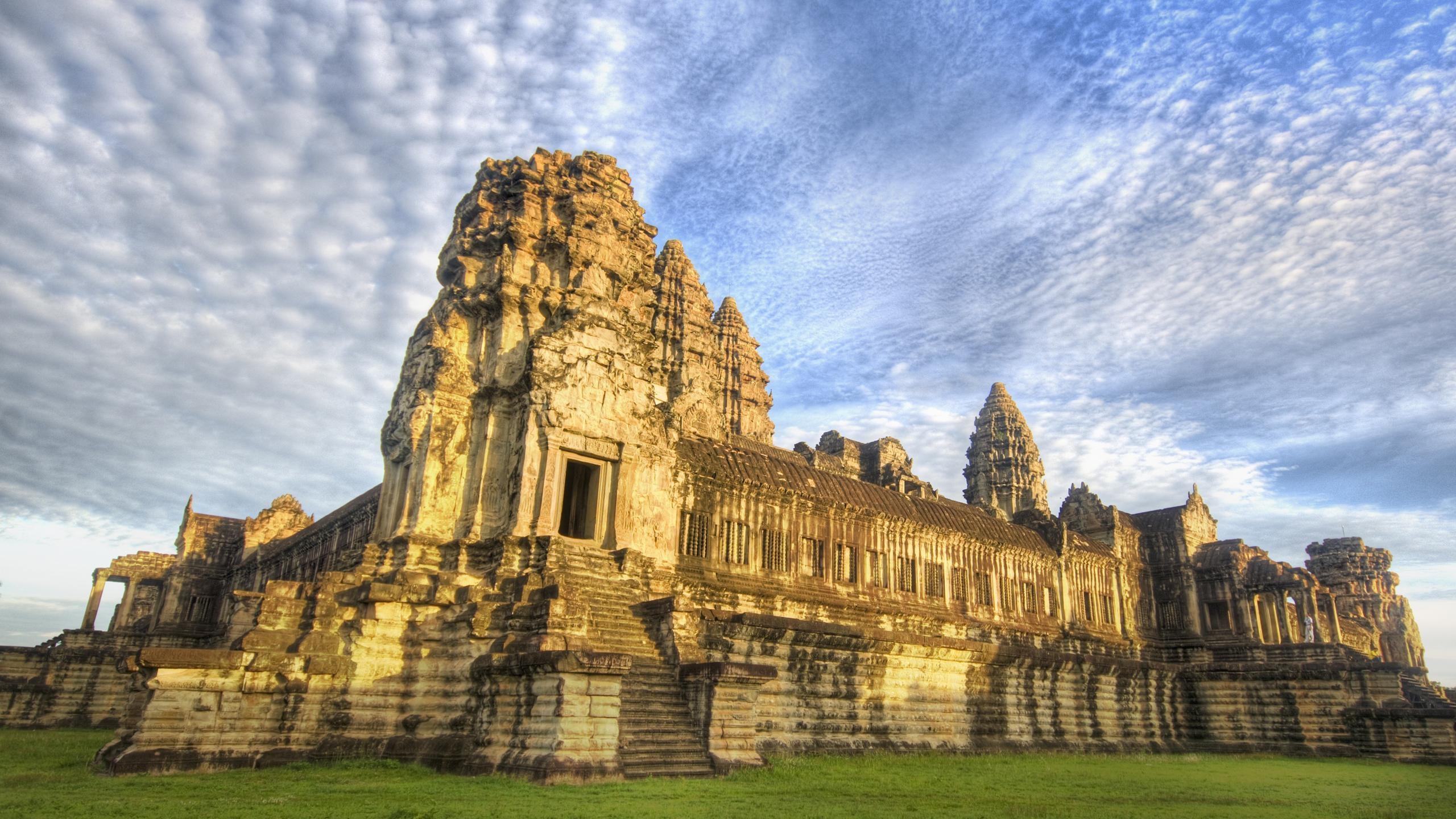 2560x1440 Angkor Wat In Cambodia Widescreen Wallpaper. Wide Wallpaper.NET, Desktop