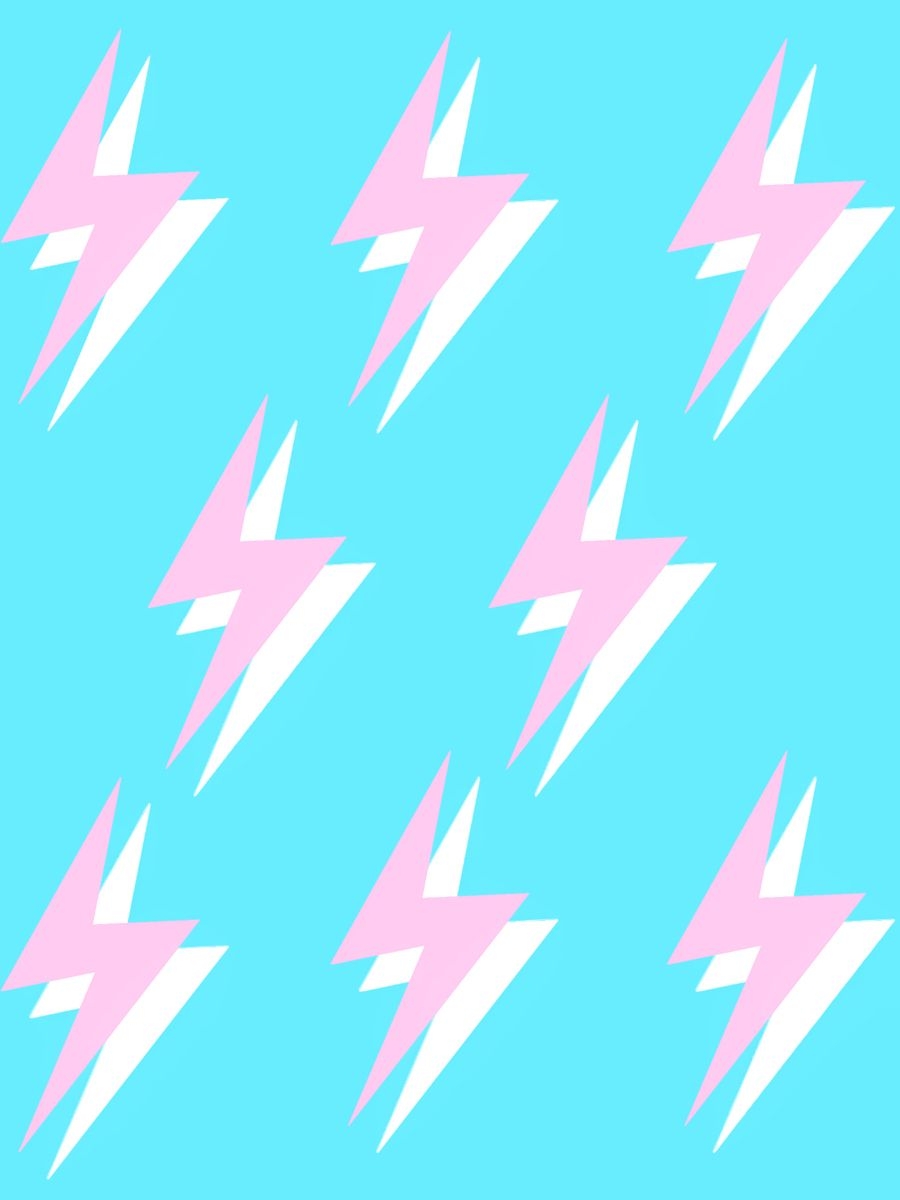 900x1200 pastel bolts⚡️⚡️ please credit me if used :))!!. Preppy wallpaper, Cute patterns wallpaper, Photo wall collage, Phone