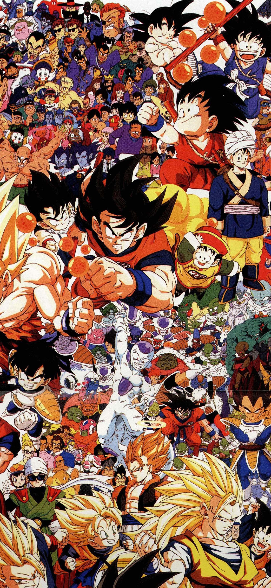 1130x2440 image dragon ball: Dragonball iPhone X Wallpaper, Phone