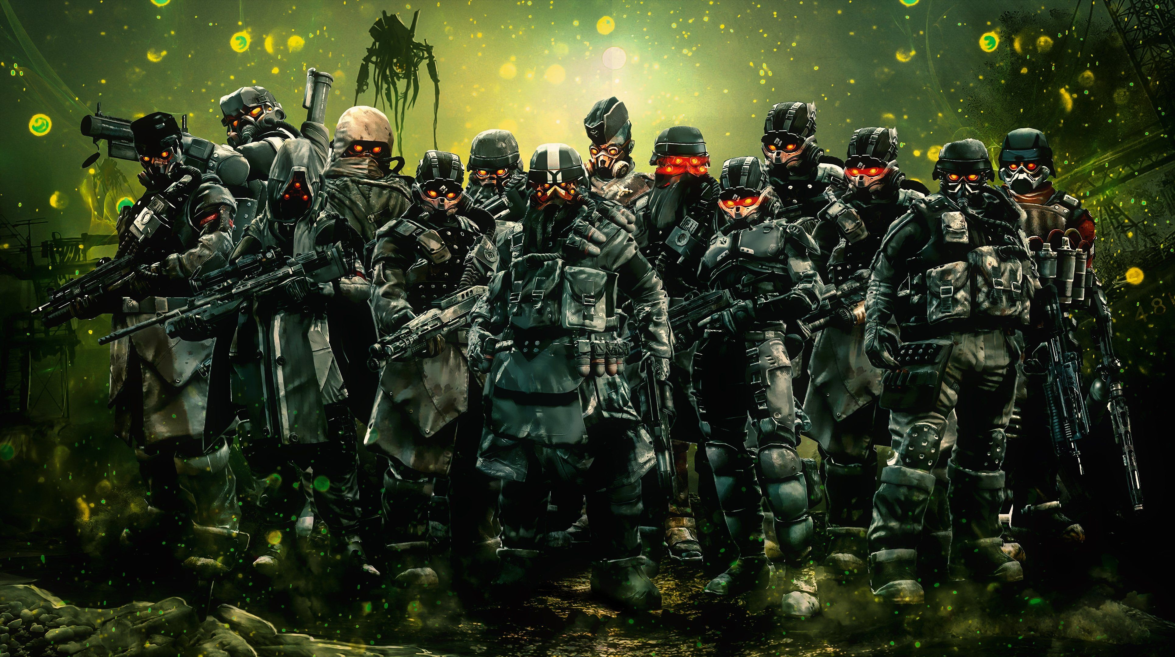 3860x2160 Killzone 2 Helghast Army 4K Wallpaper SyanArt Station, Desktop