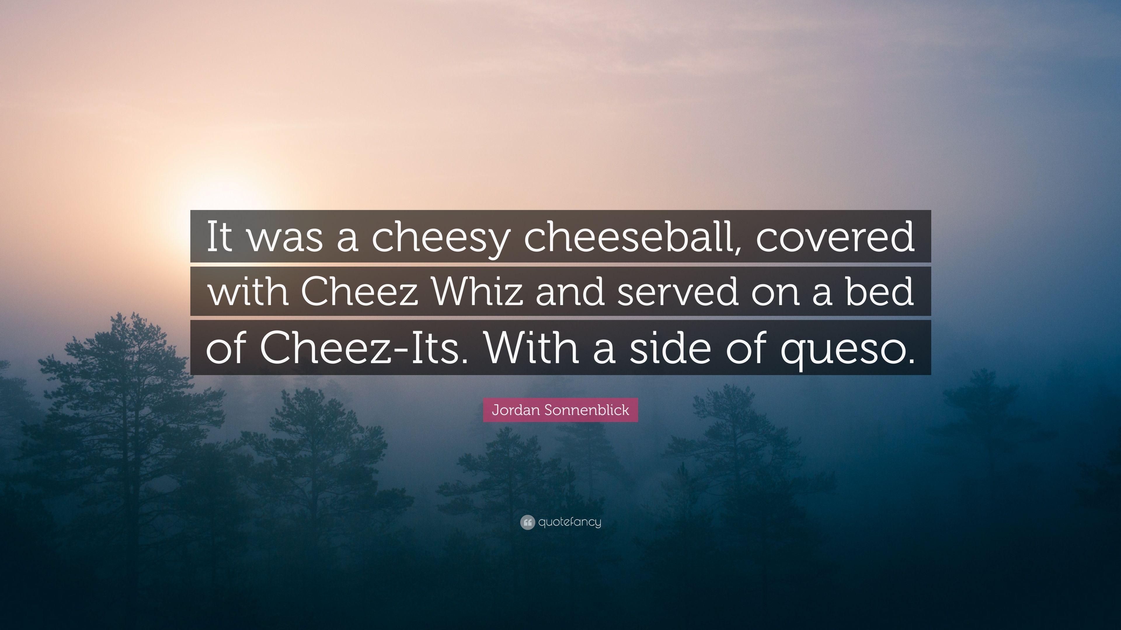 3840x2160 Jordan Sonnenblick Quote: “It was a cheesy cheeseball, covered, Desktop