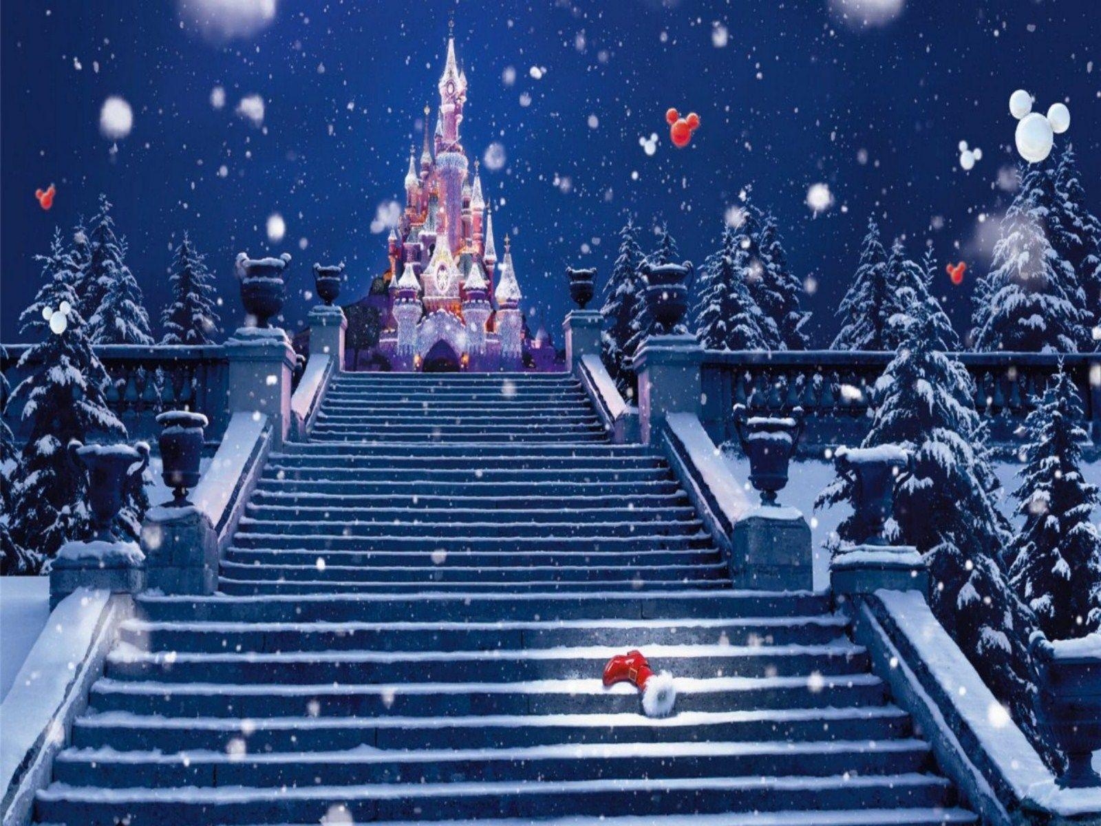 1600x1200 Disney Christmas Wallpaper Free Disney Christmas Background, Desktop