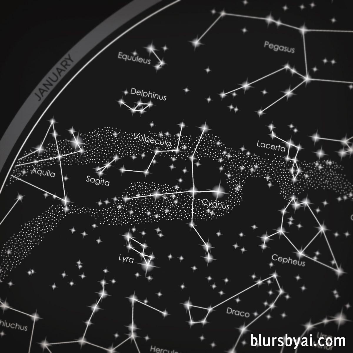 1200x1200 Maps of the sky with constellations, Phone