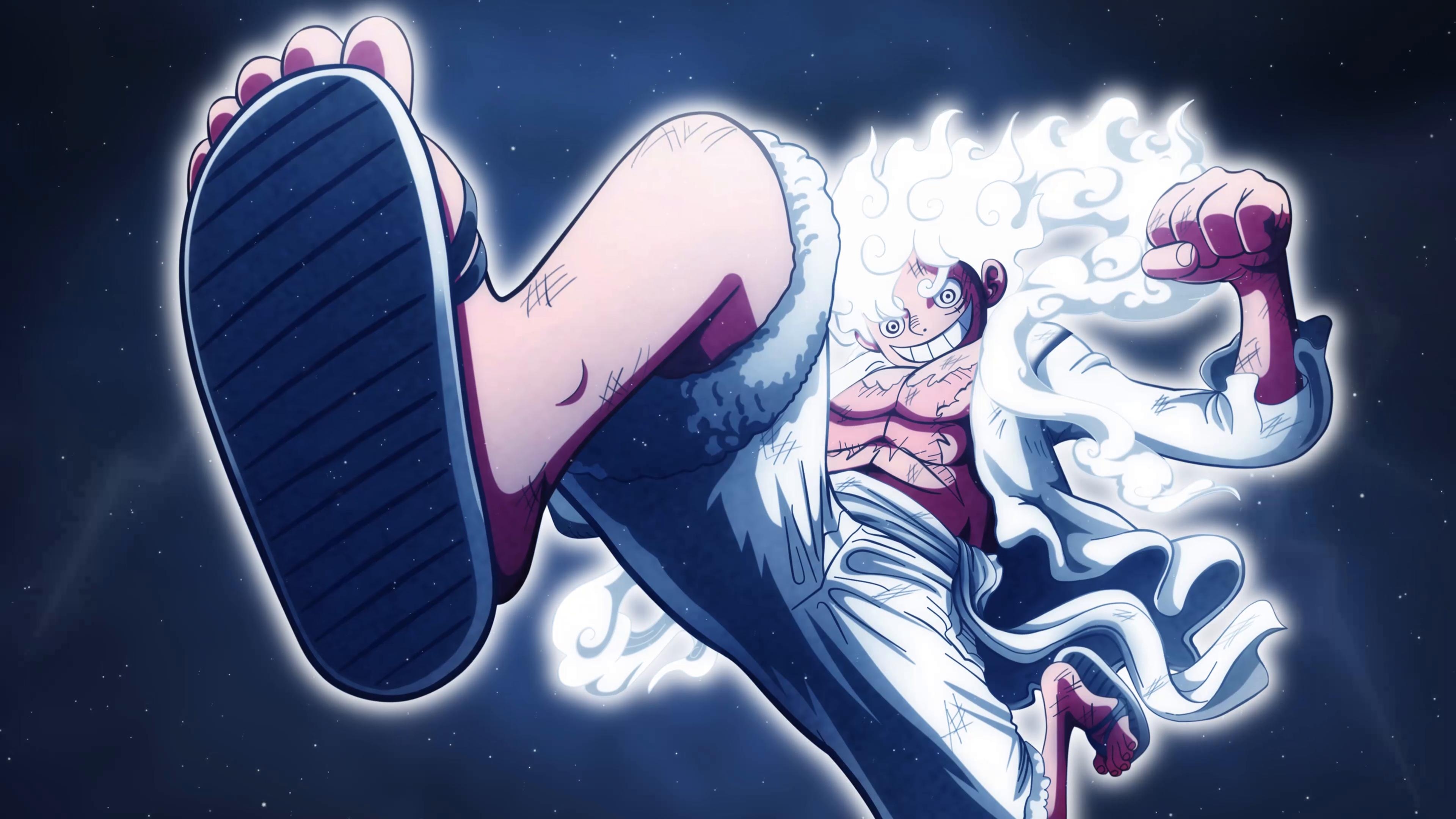 3840x2160 Luffy's Mighty Gear 5 Live Wallpaper, Desktop